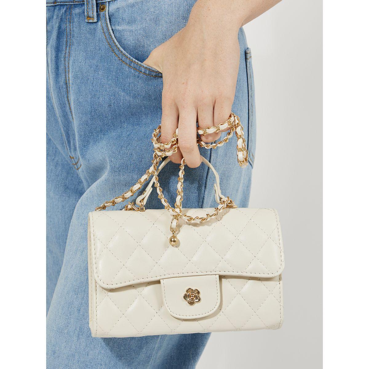 Styli Quilted Handbag with Turn Lock-women-bagsandwallets-handbags-image-4