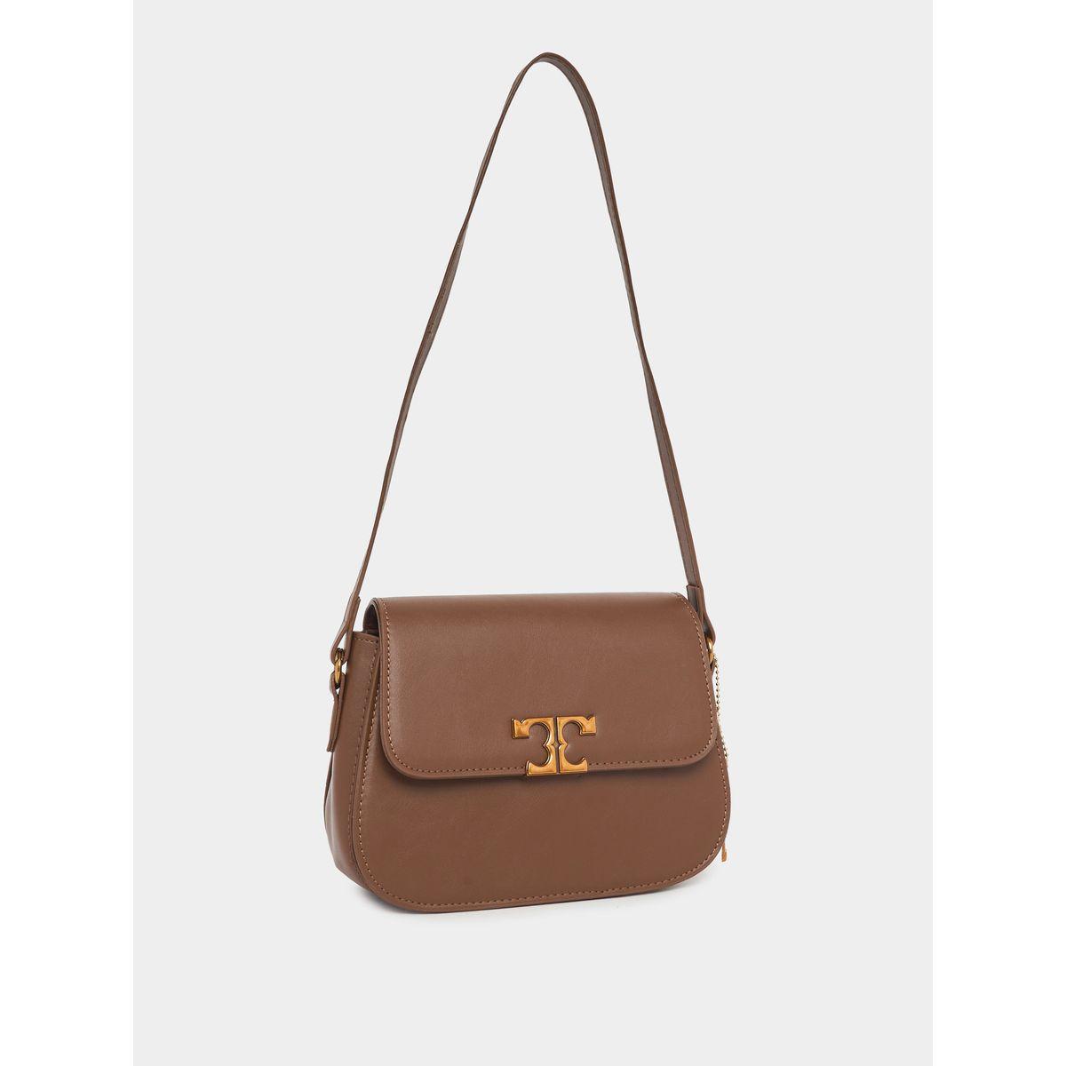 Styli Metal Flap Accent Shoulder Bag with Key Chain-women-bagsandwallets-handbags-image-1
