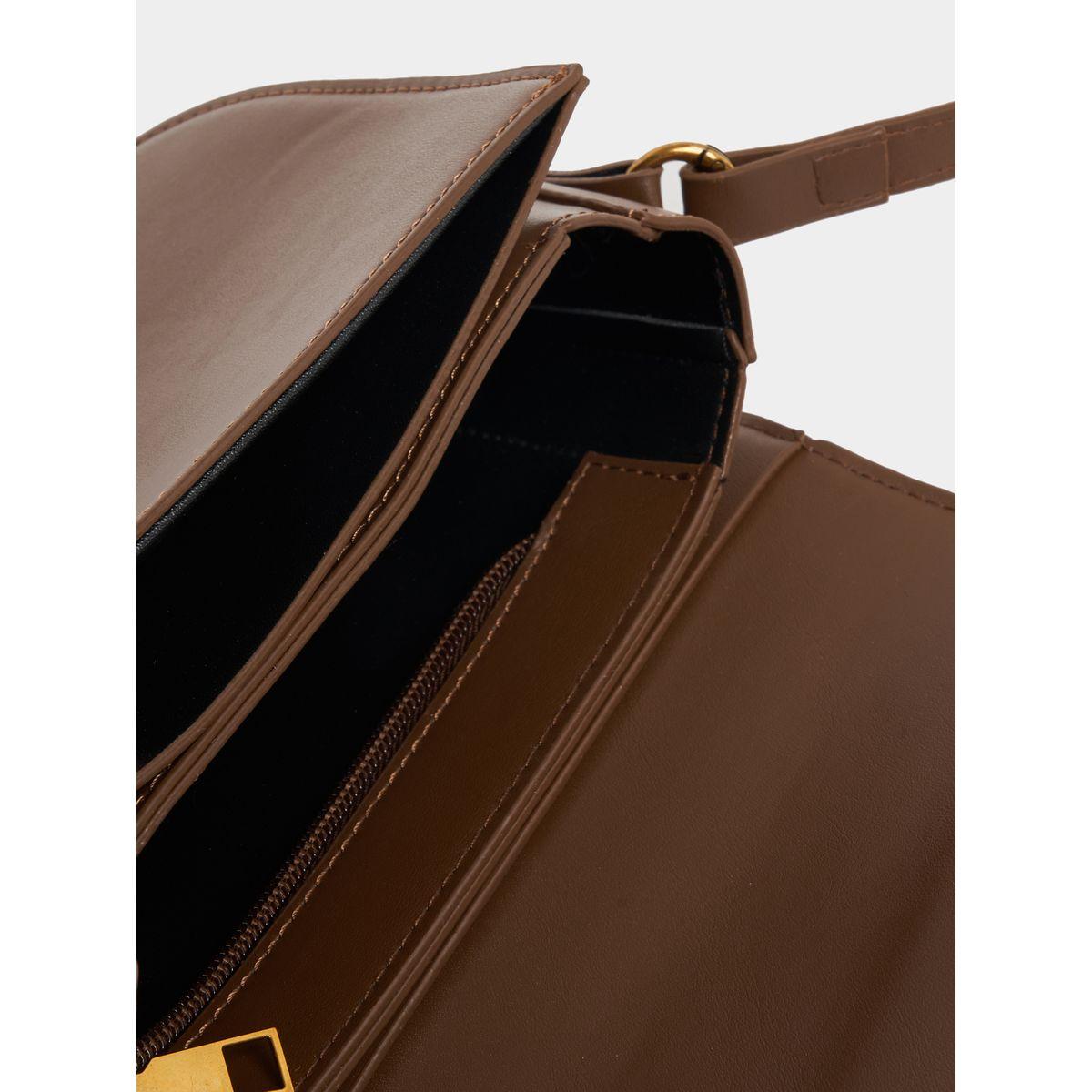 شنطة بطية إغلاق مع حلية معدنية وميدالية مفاتيح-women-bagsandwallets-handbags-image-6