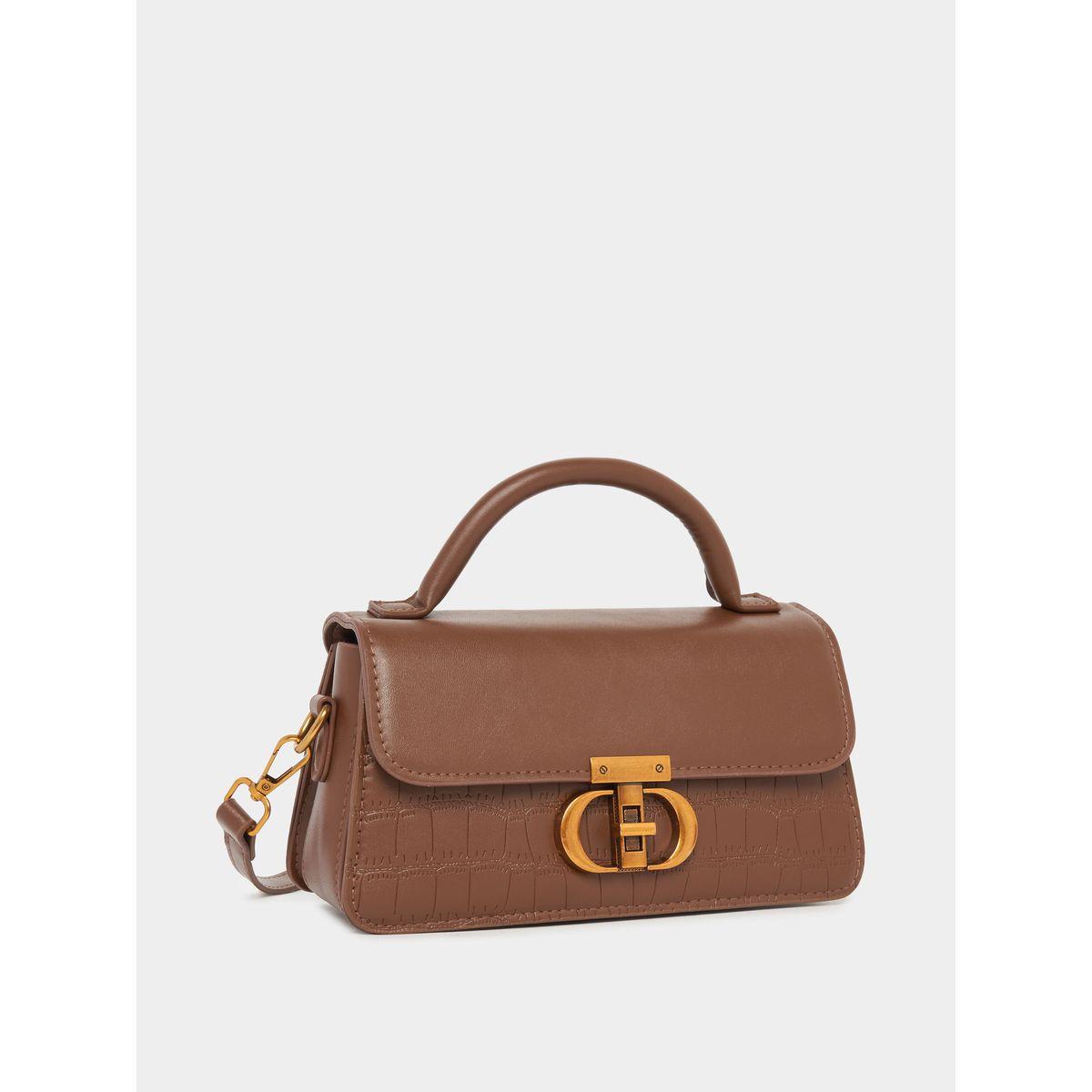 شنطة يد سادة بحمالات قابلة للفصل وقفل دوار-women-bagsandwallets-handbags-image-7