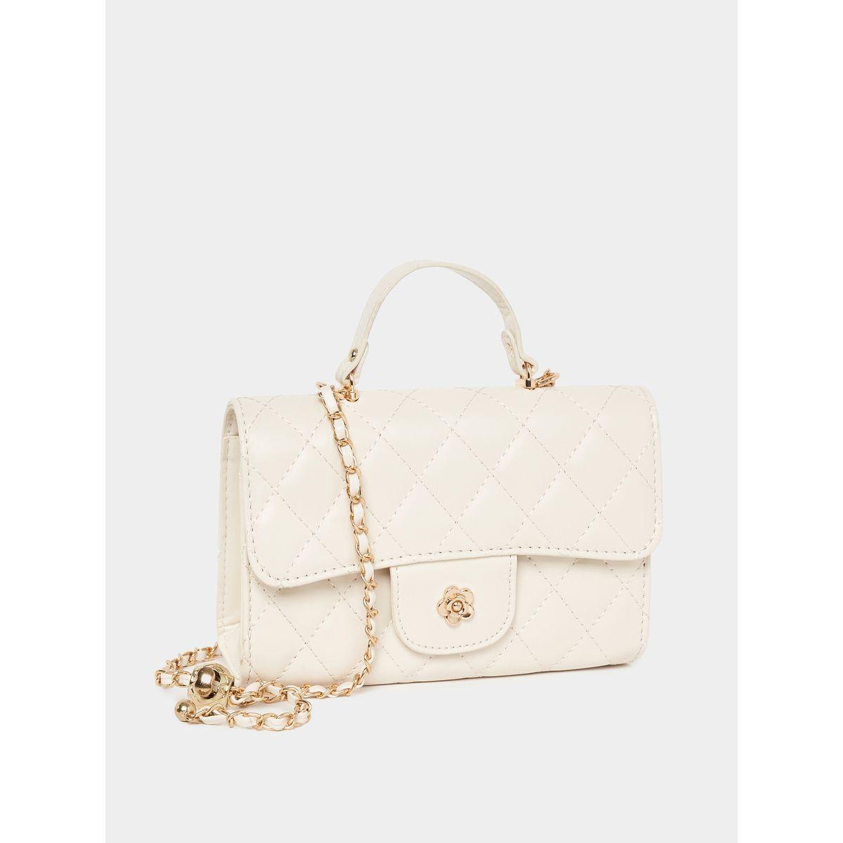 Styli Solid Embossed Square Shoulder Bag-women-bagsandwallets-handbags-image-1