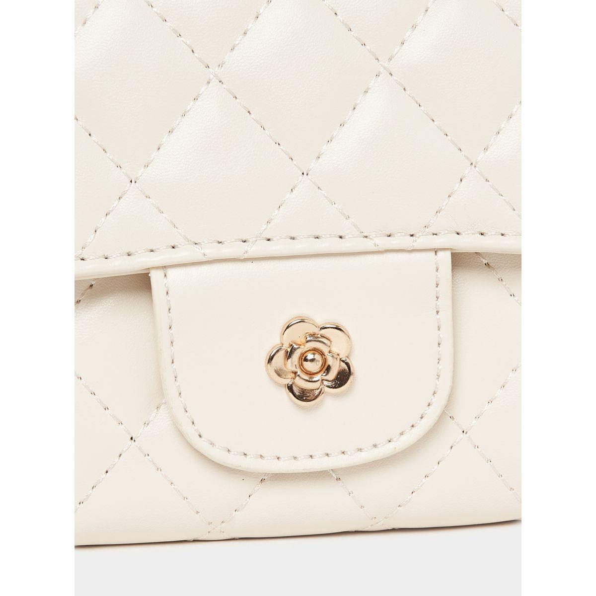 Styli Solid Embossed Square Shoulder Bag-women-bagsandwallets-handbags-image-2
