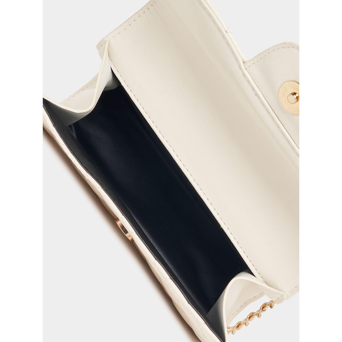 Styli Solid Embossed Square Shoulder Bag-women-bagsandwallets-handbags-image-4