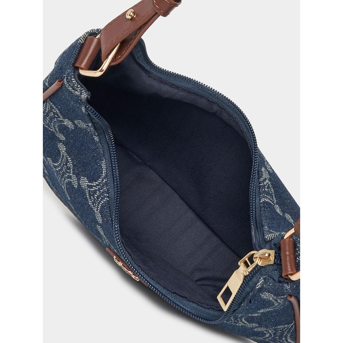 Styli Patterned Shoulder Bag with Zip Closure-women-bagsandwallets-handbags-image-4