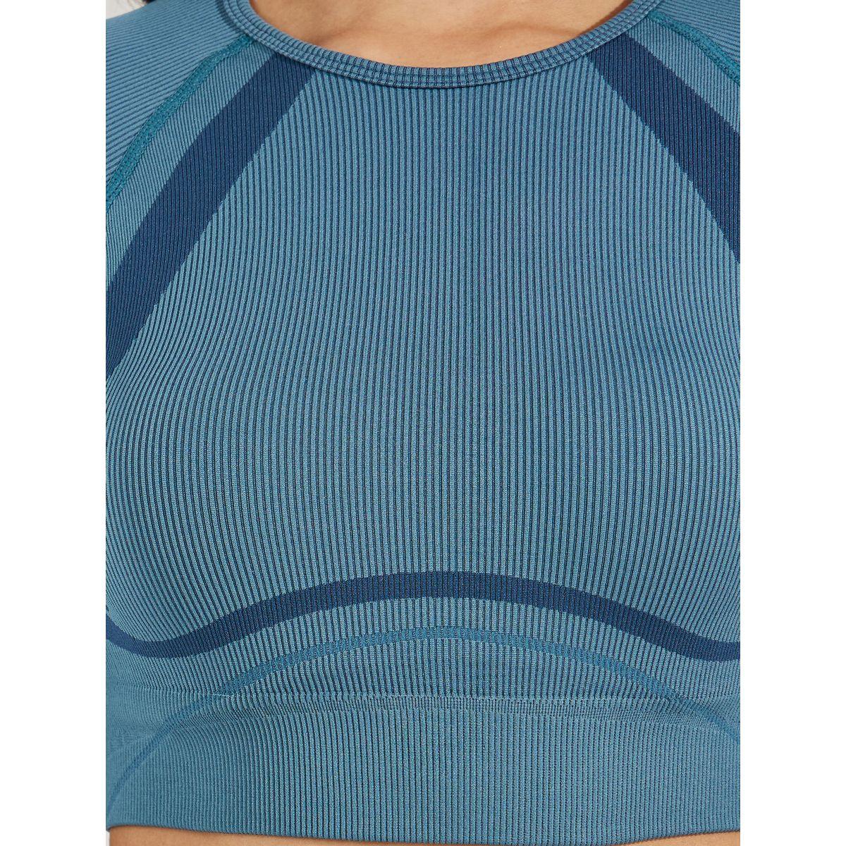 مجموعة من ليقنز وبلوزة قصيرة بنمط كتل الالوان-sports-women-clothing-trackpantsandtracksuits-image-5