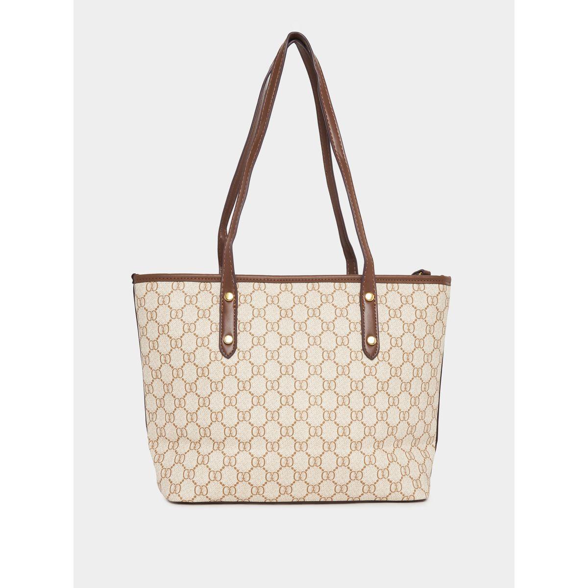 Styli Printed Shoulder Bag with Pouch & Zip Closure-women-bagsandwallets-handbags-image-5
