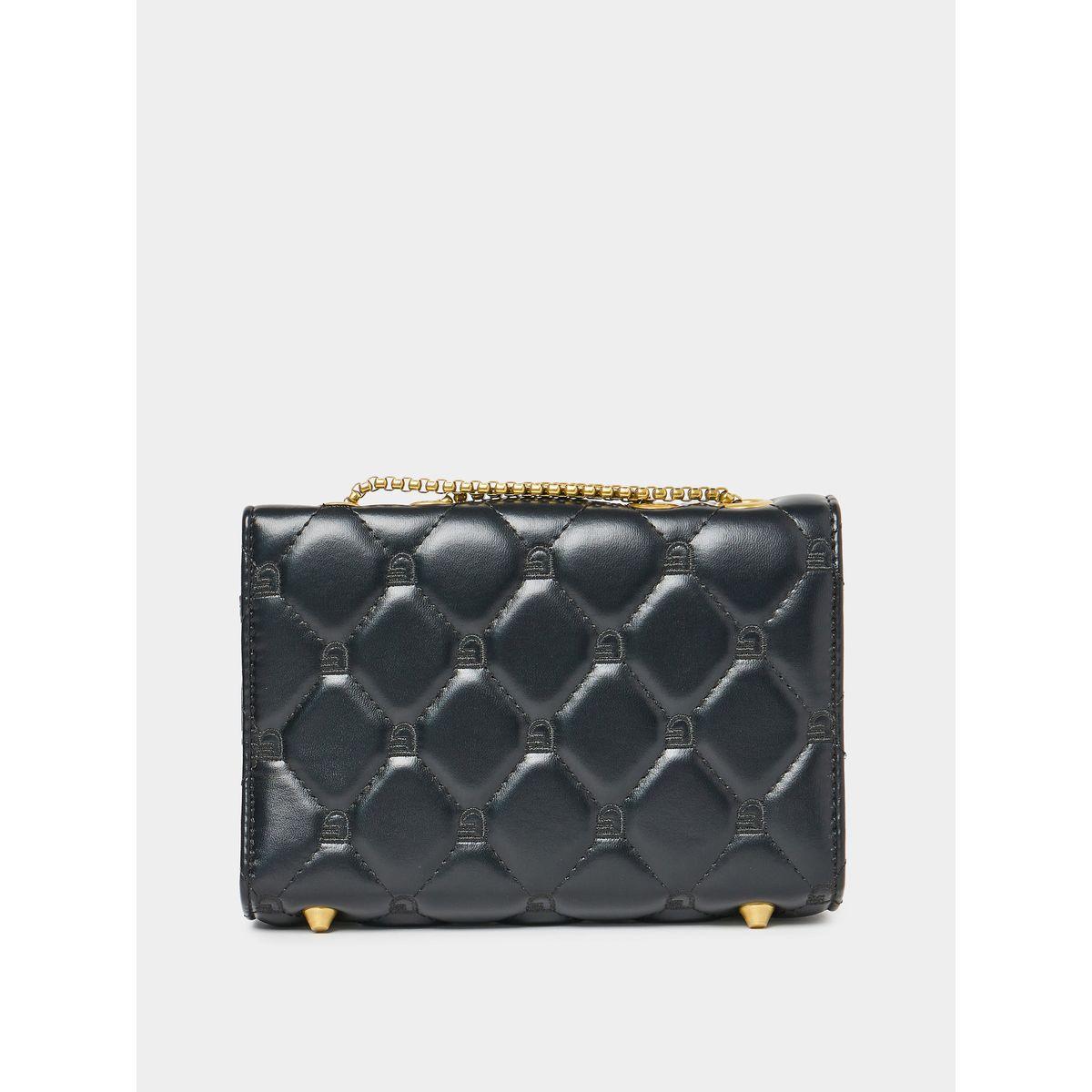 Styli Quilted Shoulder Bag with Chain Strap & Push Lock-women-bagsandwallets-handbags-image-5