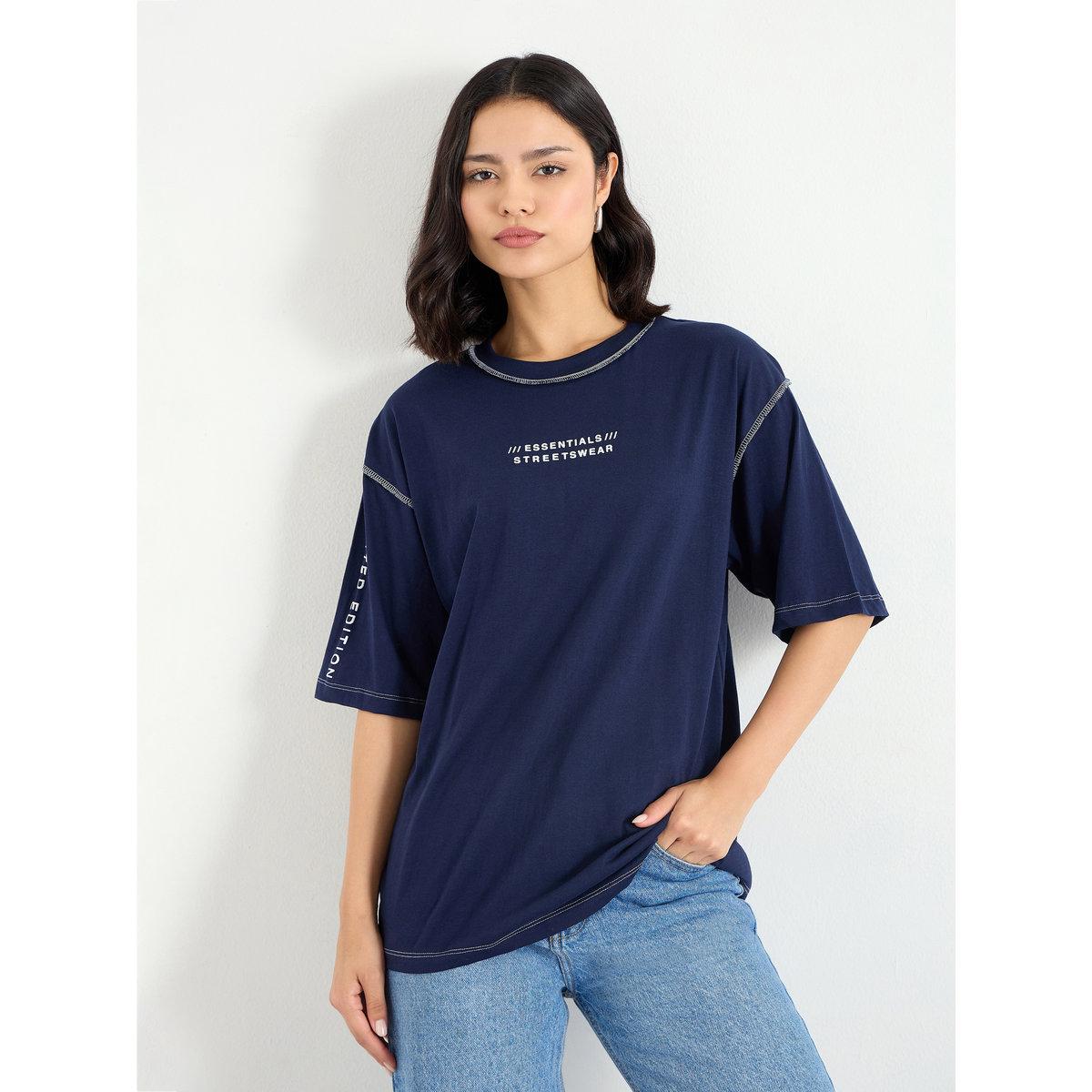 تيشيرت مُطبع بقصة فضفاضة-women-clothing-tshirts-image-3