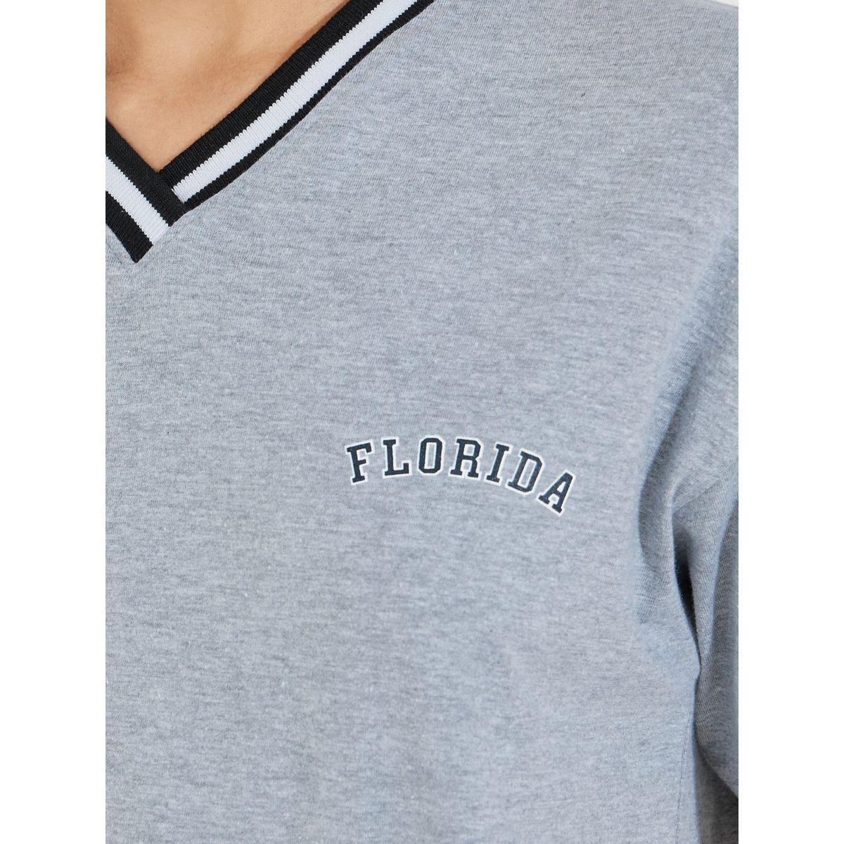 Styli Elevate Regular Fit Florida Print V Neck T-Shirt-women-clothing-tshirts-image-4