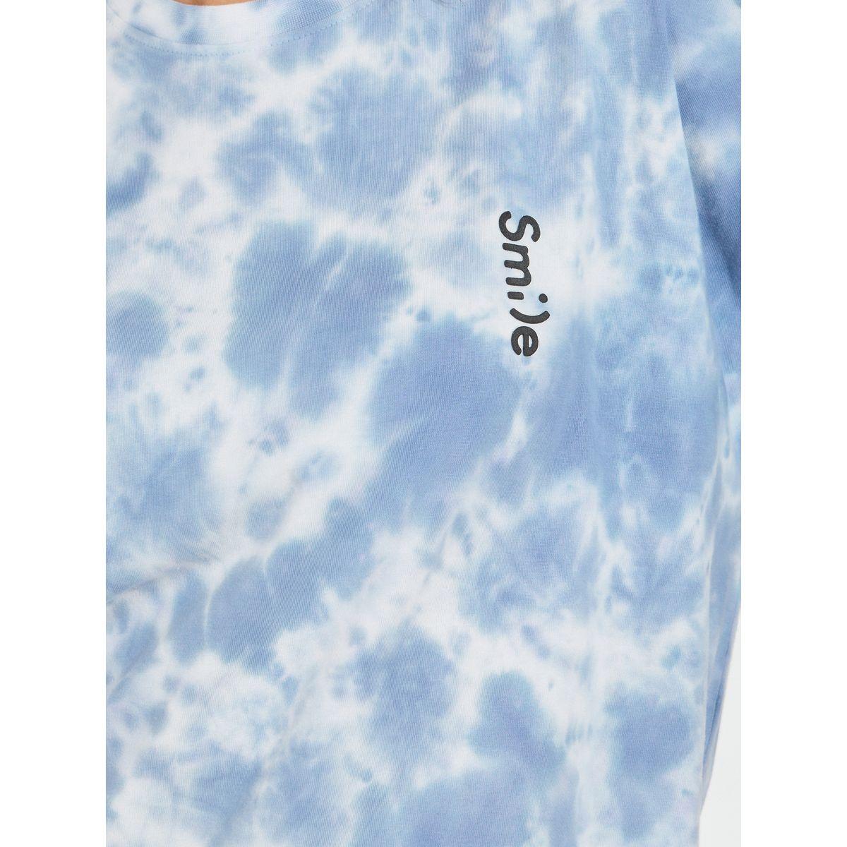 Styli Elevate Oversized Tie-Dye Print T-Shirt with Dropped Shoulder-women-clothing-tshirts-image-4