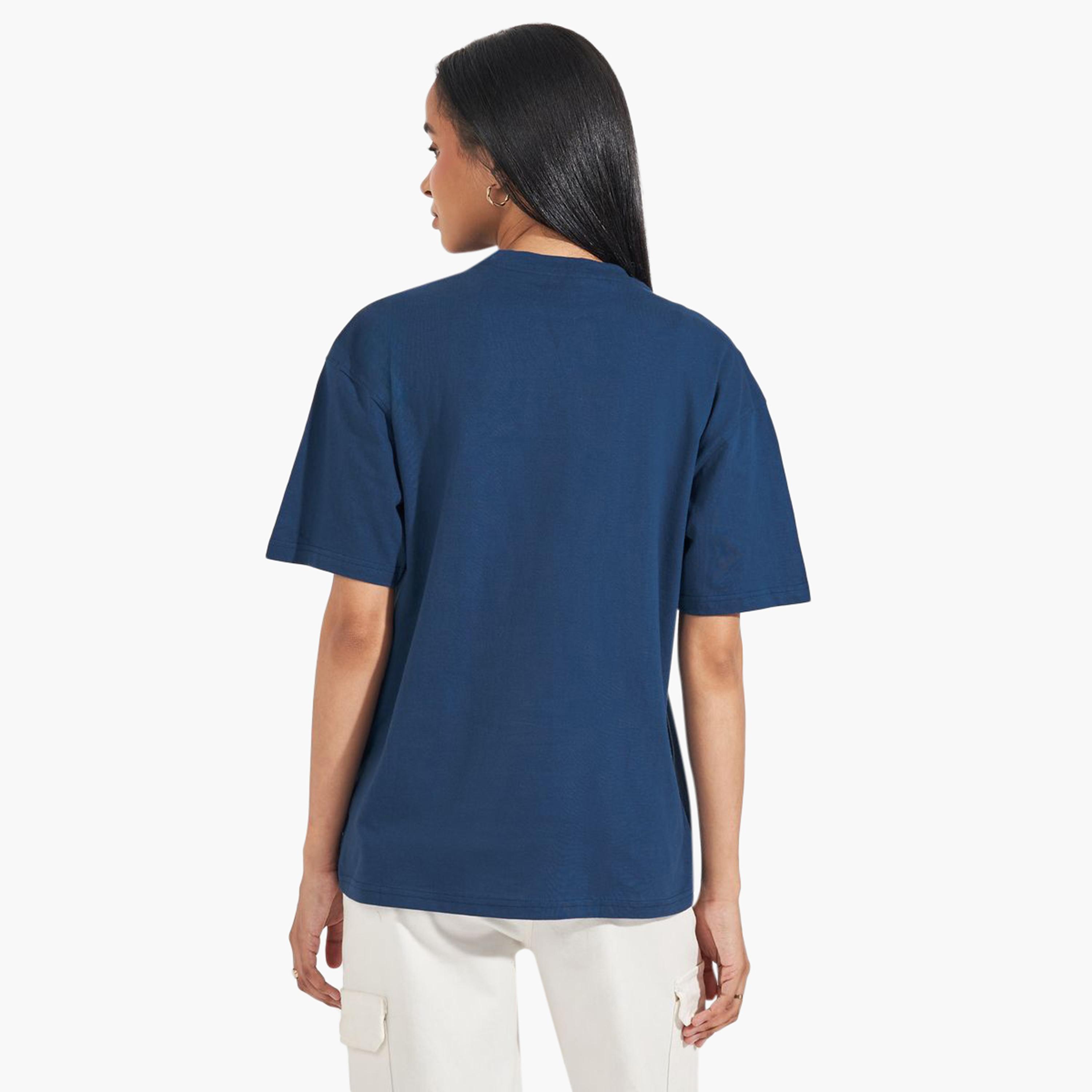 Oversized Embossed Print Cotton Jersey T-Shirt-women-clothing-tshirts-image-3