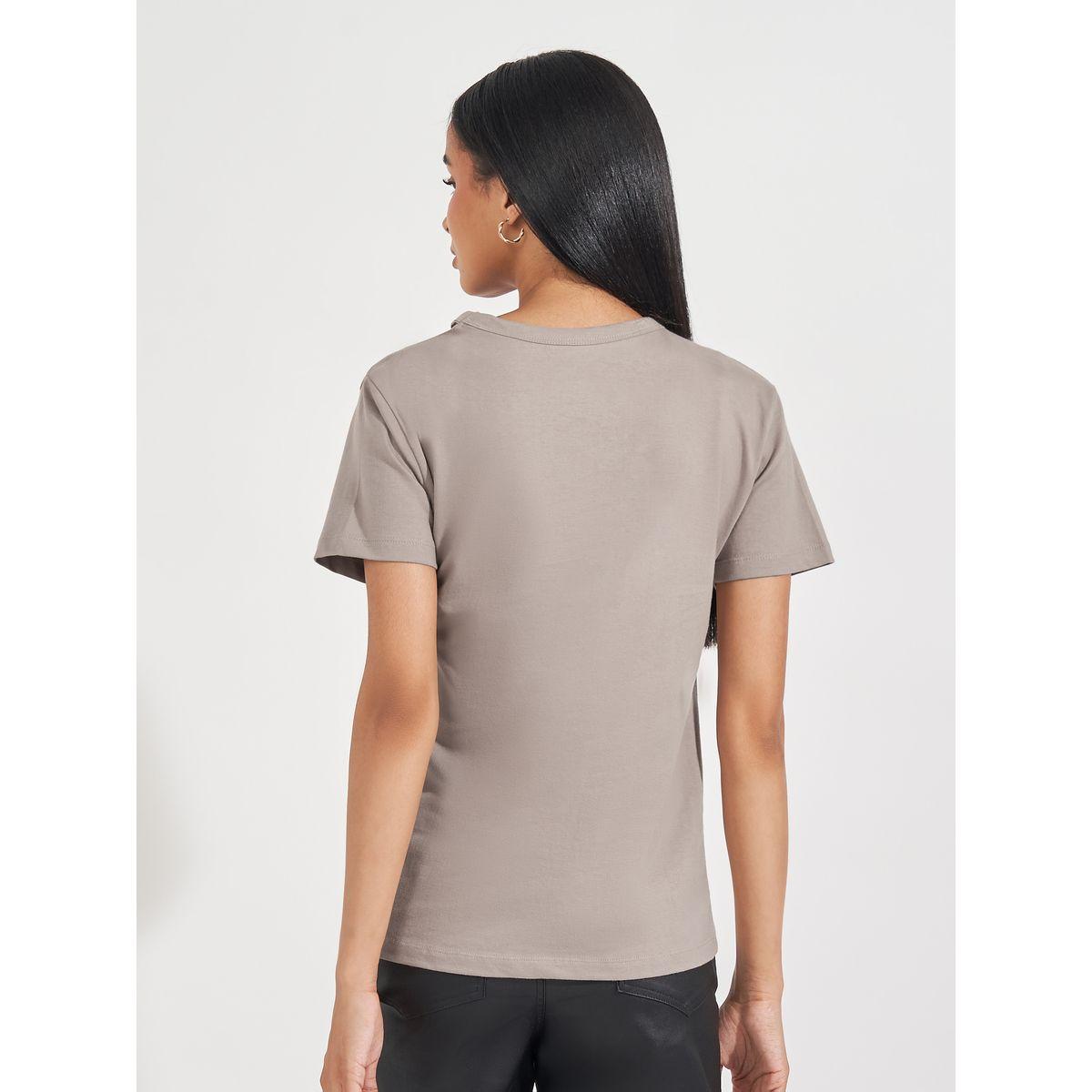 تيشيرت قطن جيرسيه مزين بفتحات-women-clothing-tshirts-image-4