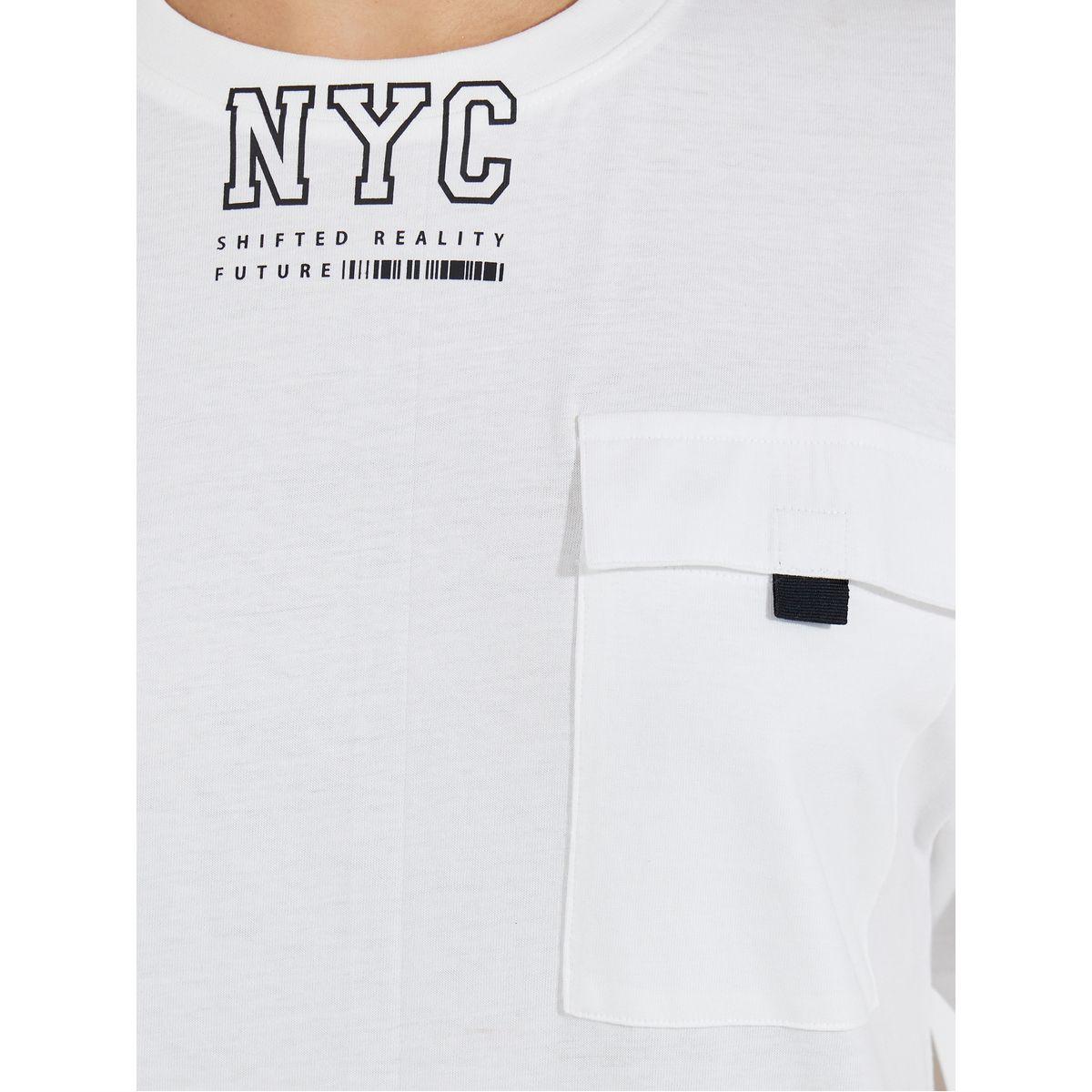 Styli Elevate Cotton Jersey Printed T-Shirt with Pocket Detail-women-clothing-tshirts-image-4
