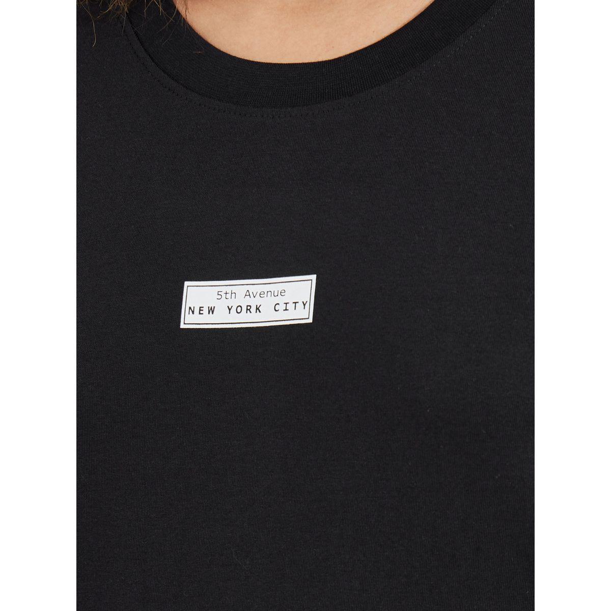 تيشيرت قطن جيرسيه بقصة عادية-women-clothing-tshirts-image-3
