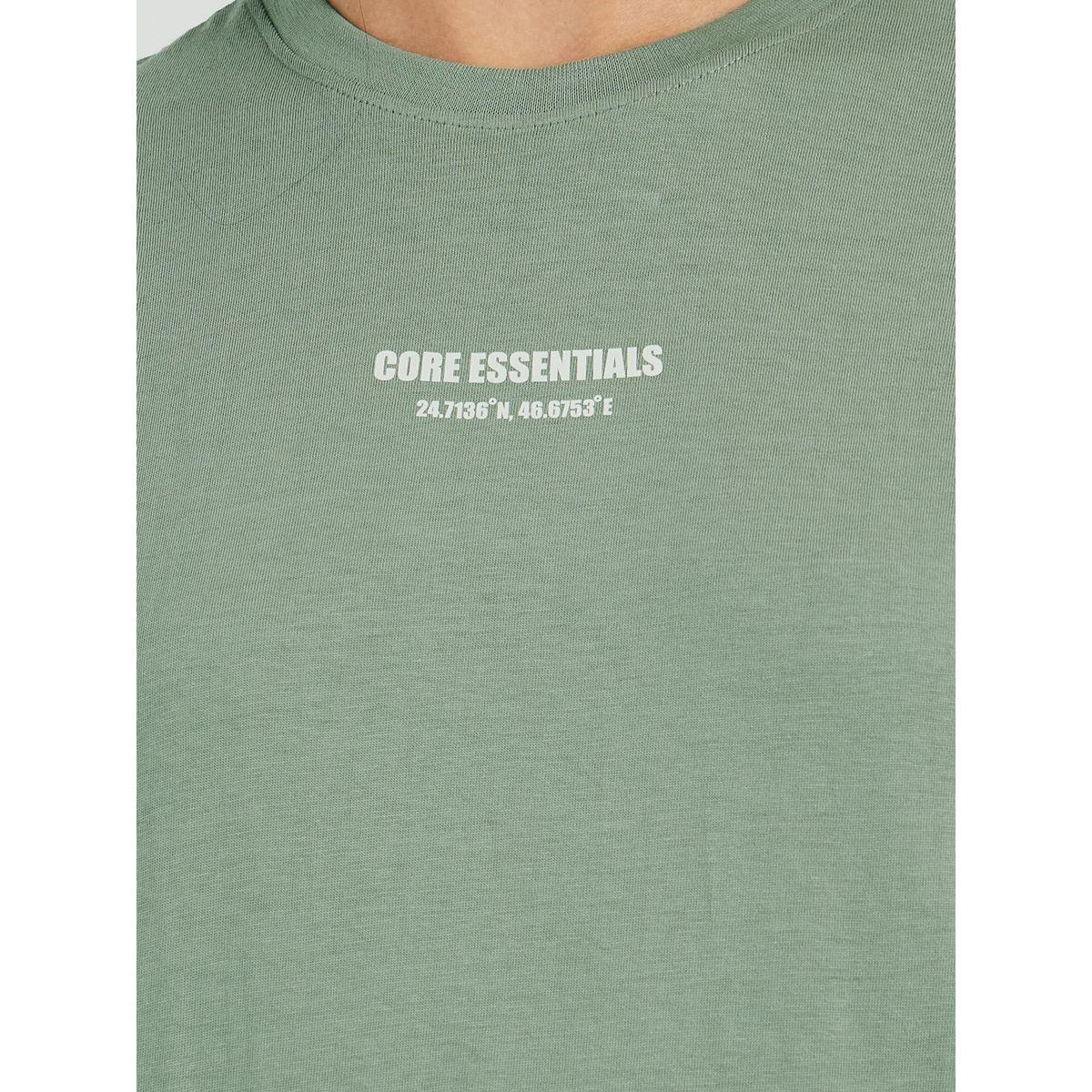 Styli Oversized T-Shirt with Print and Badge Detail-women-clothing-tshirts-image-3