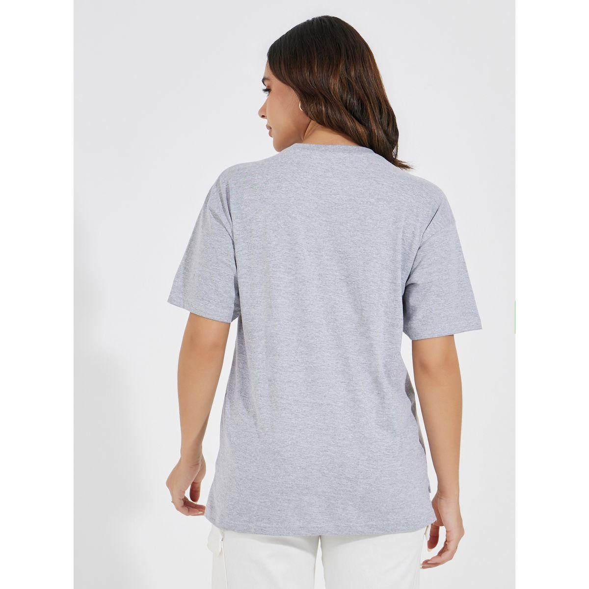 تيشيرت فضفاض بتفاصيل مُطرّزة مع أكتاف منخفضة-women-clothing-tshirts-image-5