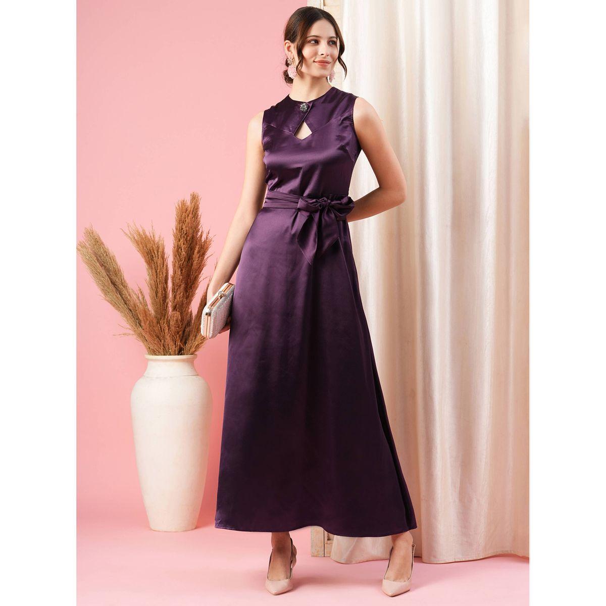 Mish X Styli  Round Overlap Neck Maxi Dress with Cut-Out Detail-women-clothing-dresses-image-7