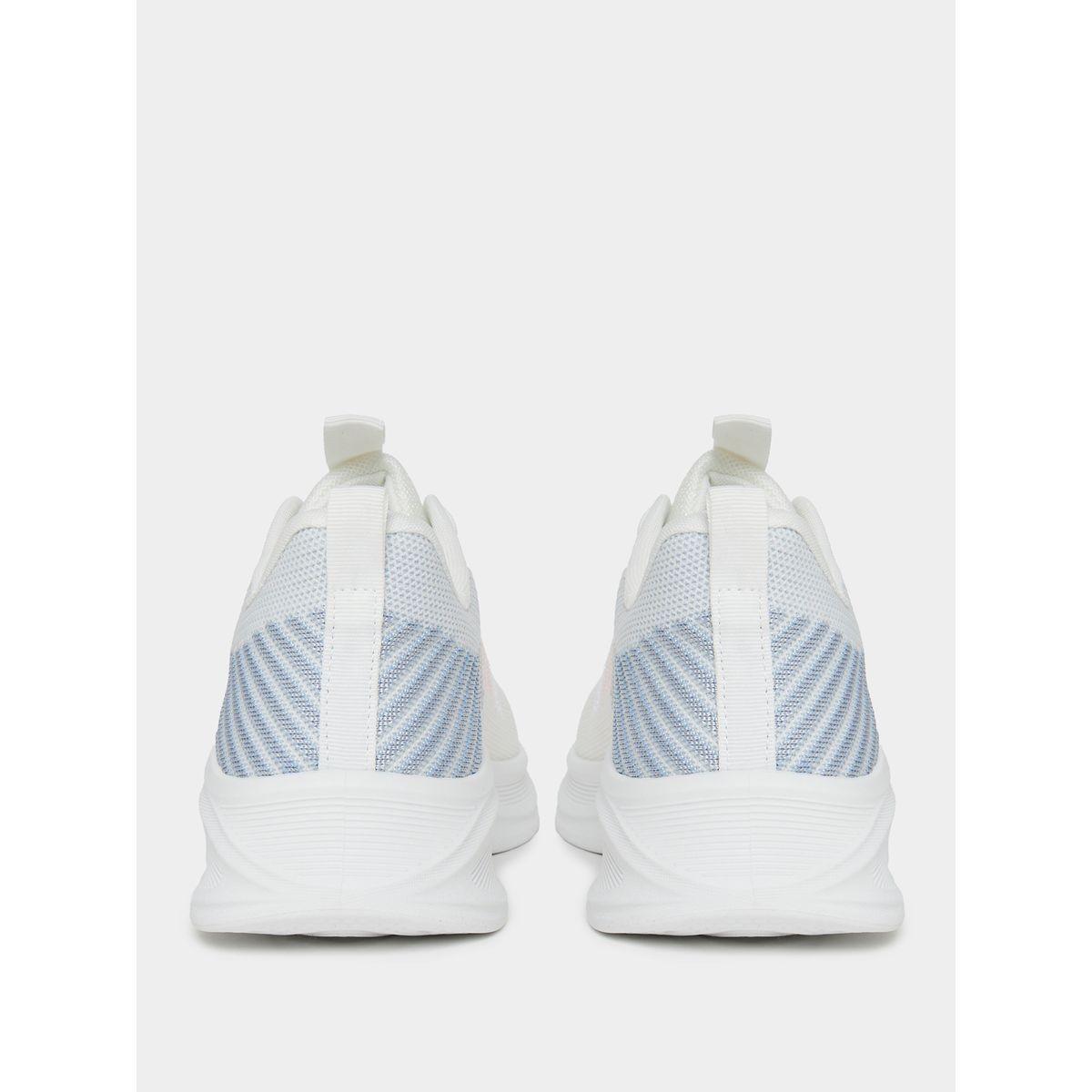 حذاء سنيكرز بنمط كتل الالوان ورباط غلق-women-shoes-sneakers-image-5