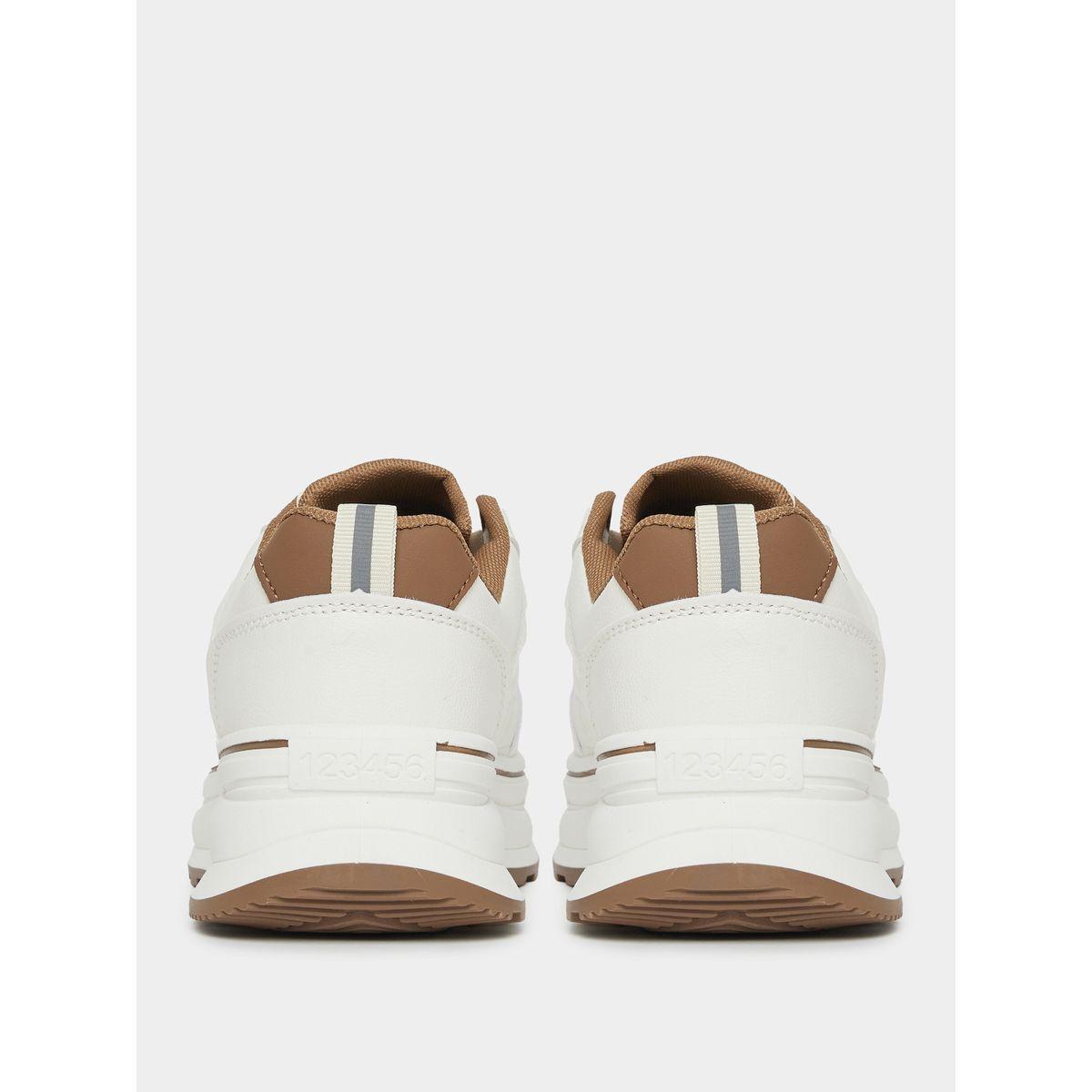 Styli Chunky Quilted Lace-Up Sneakers-women-shoes-sneakers-image-5