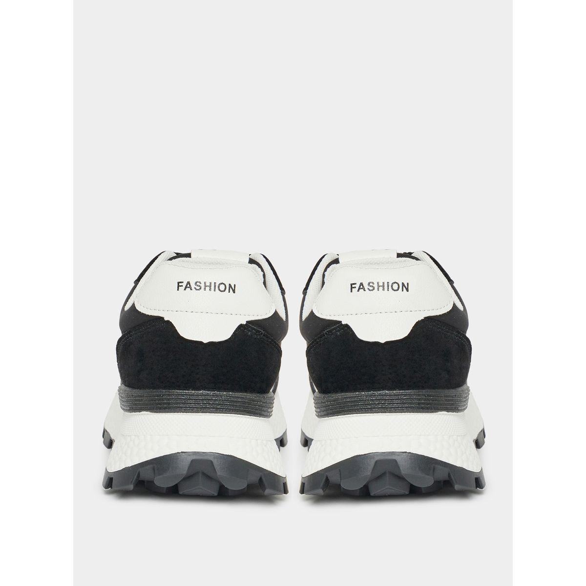 Styli Color Block Lace Up Sneakers-women-shoes-sneakers-image-5