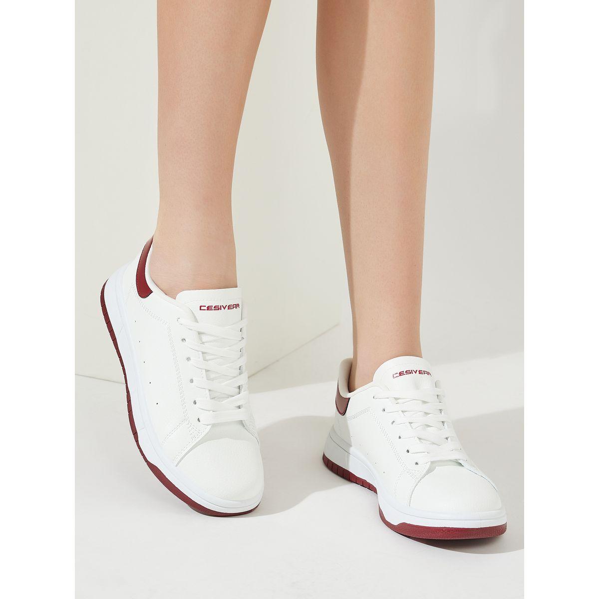 Styli Color Block Lace Up Sneakers-women-shoes-sneakers-image-1