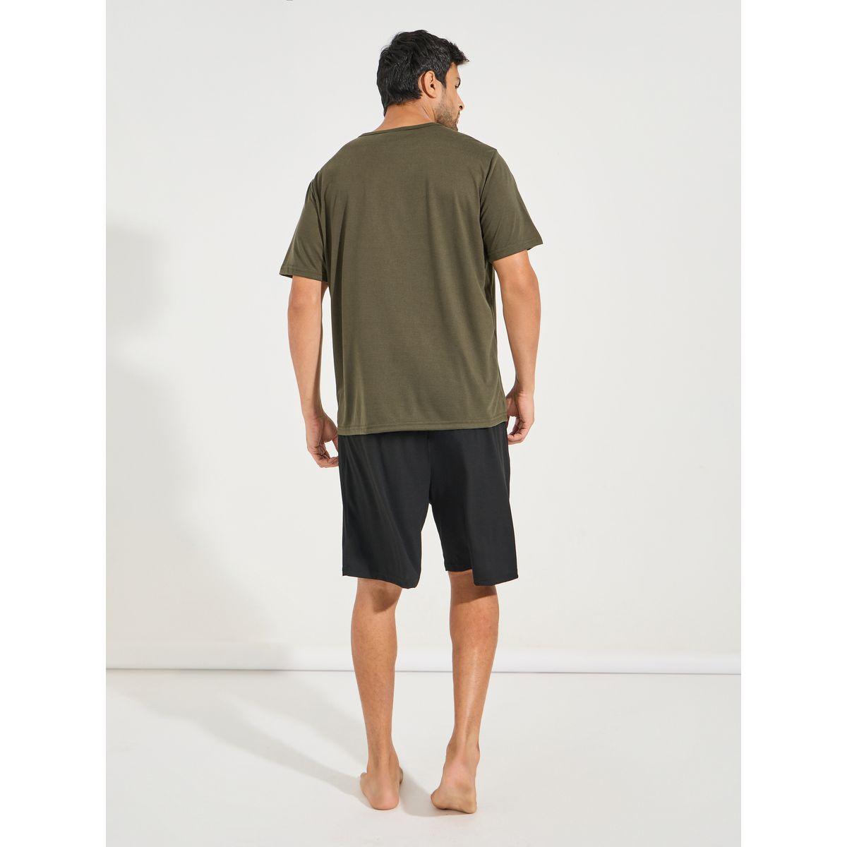Styli Unwind Printed Pocket T-Shirt & Shorts Set-men-clothing-nightwear-sets-image-5