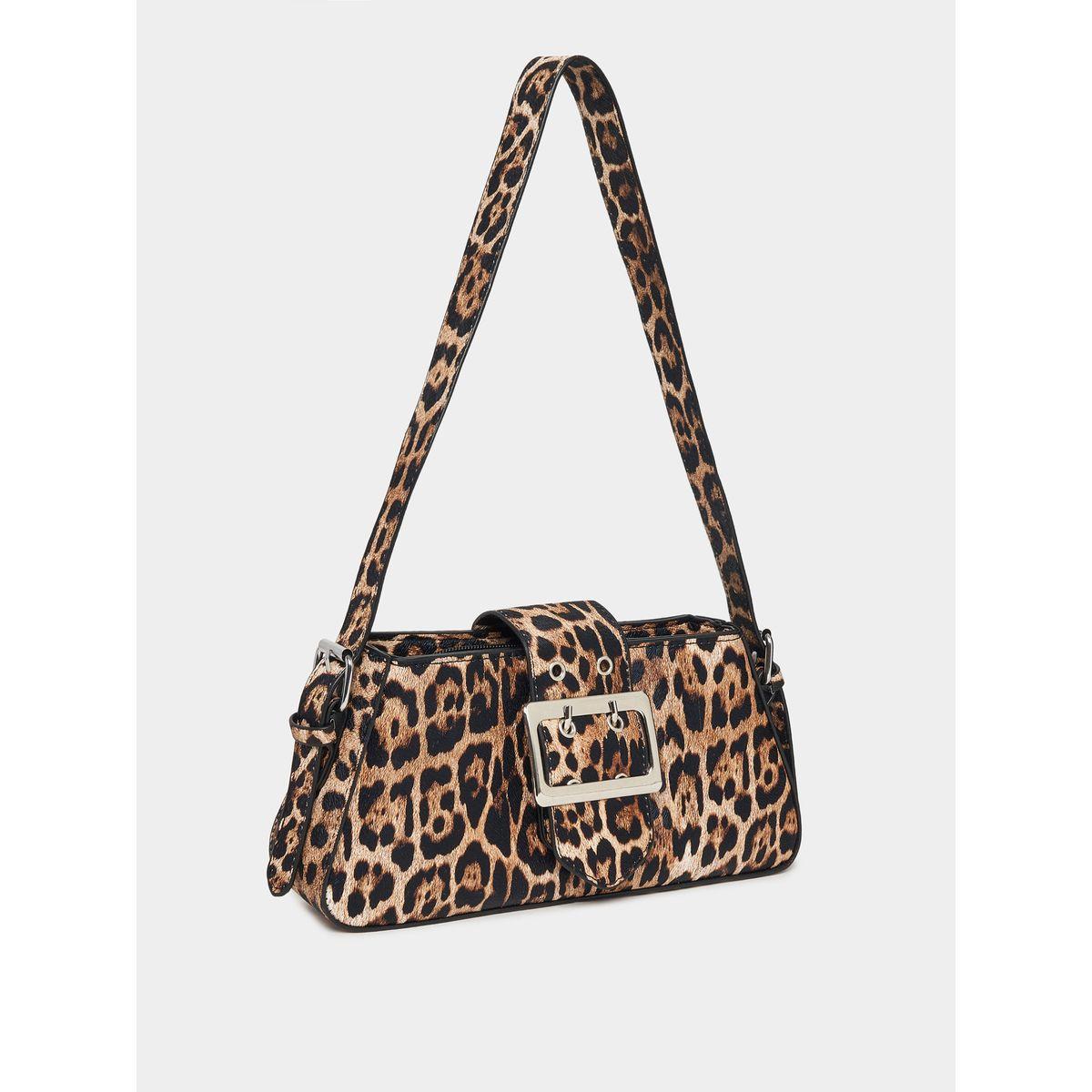 شنطة كتف بطبعة حيوان مع حزأم مزين بإبزيم-women-bagsandwallets-handbags-image-4