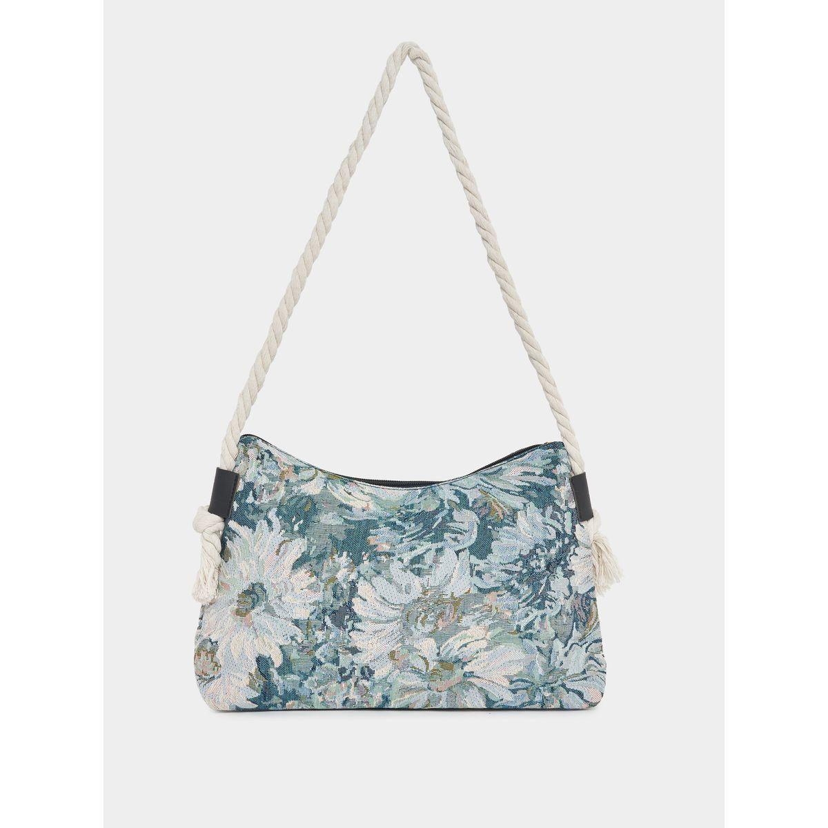 Styli Floral Design Shoulder Bag-women-bagsandwallets-handbags-image-2