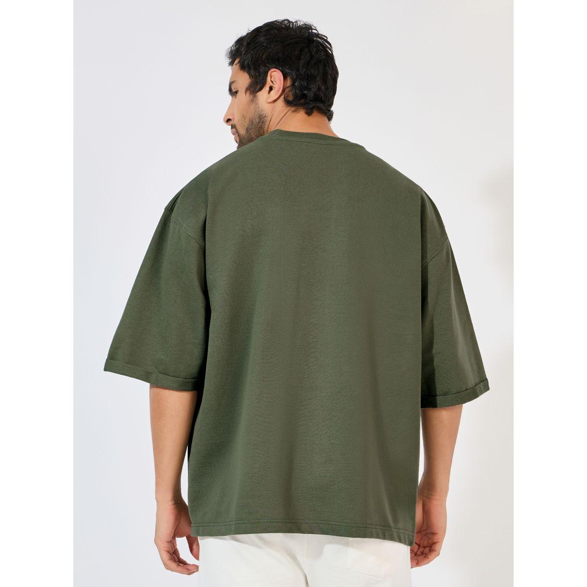 Styli Boxy Fit Terry T-Shirt with Turn-Up Sleeve-men-clothing-tshirtsandpolos-tshirts-image-4