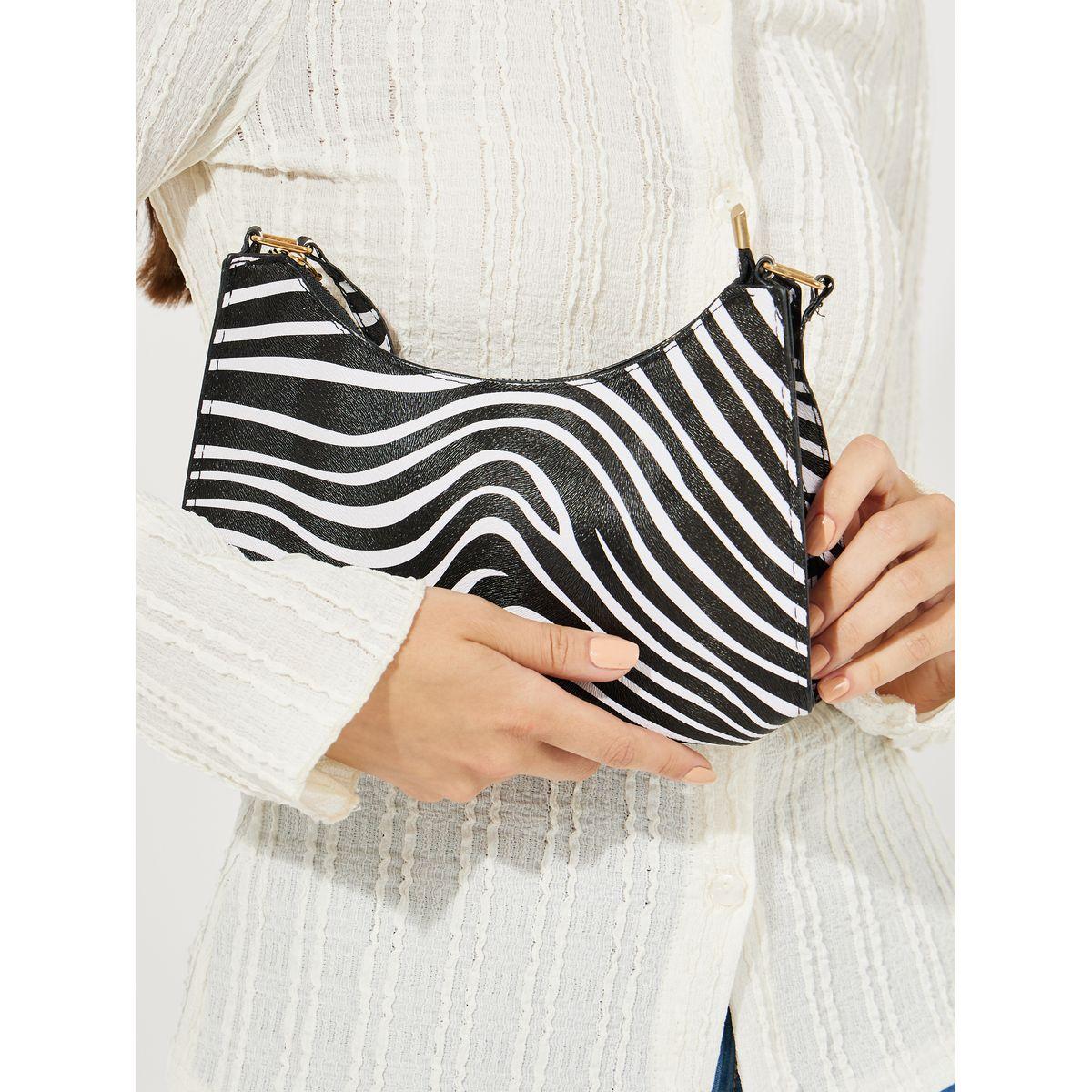 Styli Zebra Print Shoulder Bag-women-bagsandwallets-handbags-image-3