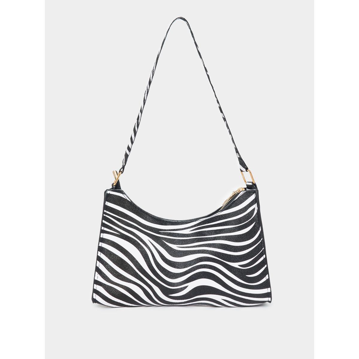 Styli Zebra Print Shoulder Bag-women-bagsandwallets-handbags-image-5