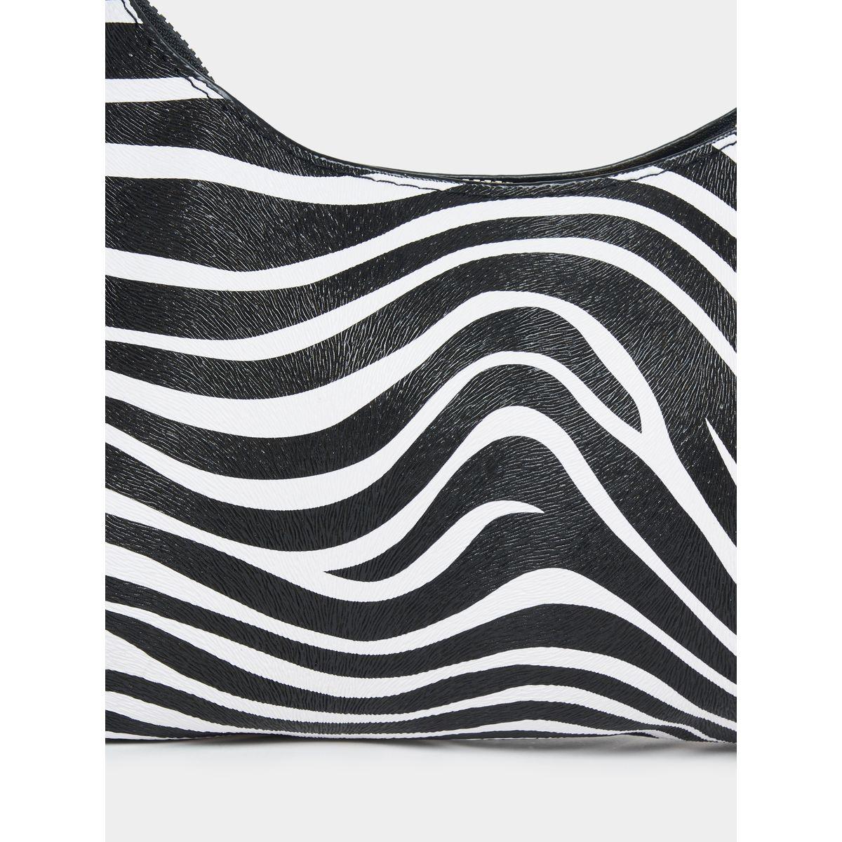 Styli Zebra Print Shoulder Bag-women-bagsandwallets-handbags-image-6