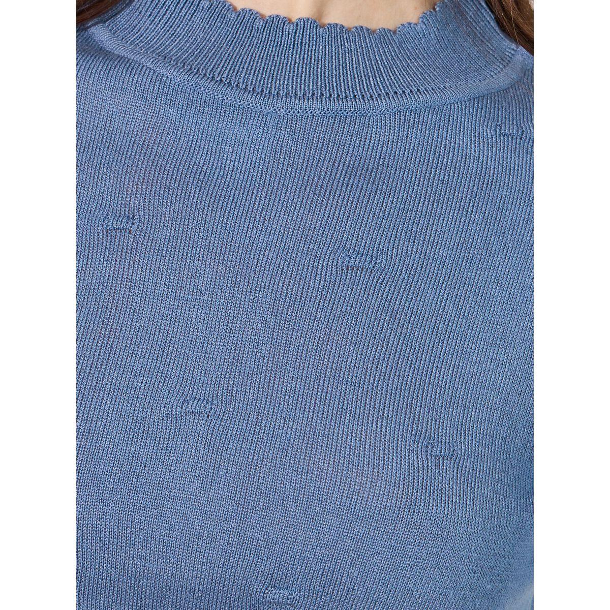 Styli Slim Fit Regular Length Textured Knit Sweater-women-clothing-cardigansandjumpers-jumpers-image-3