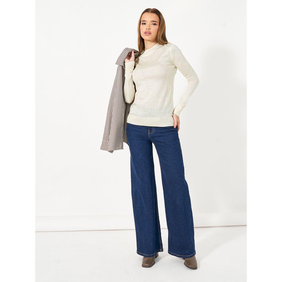 سويتر محبوك بقصة سليم فت-women-clothing-cardigansandjumpers-jumpers-image-2