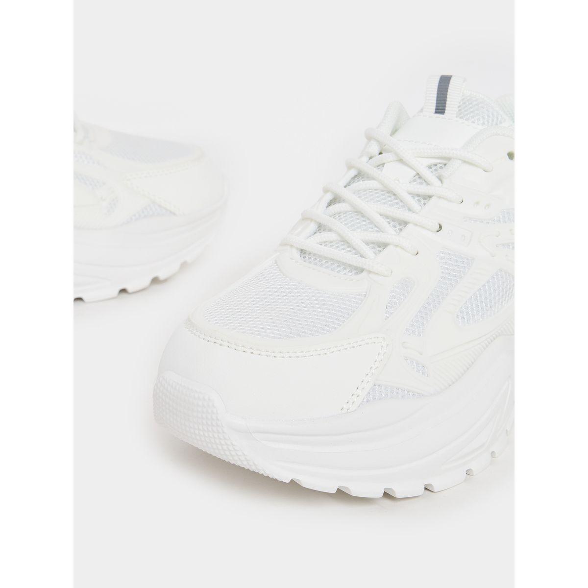 Styli Mesh Web Design Chunky Sneakers-women-shoes-sneakers-image-3