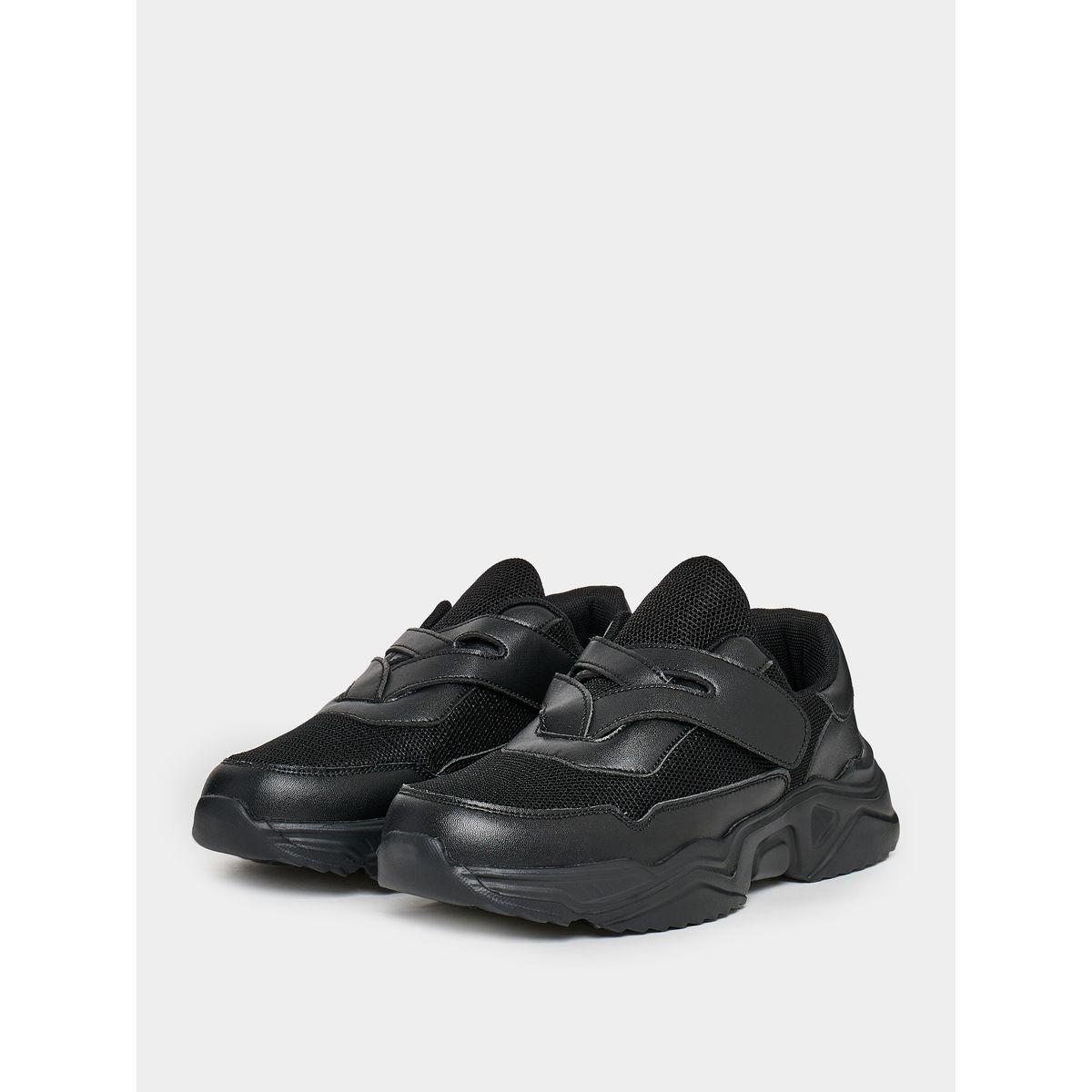 حذاء سنيكرز شانكي بتفاصيل بارزة الملمس-women-shoes-sneakers-image-2