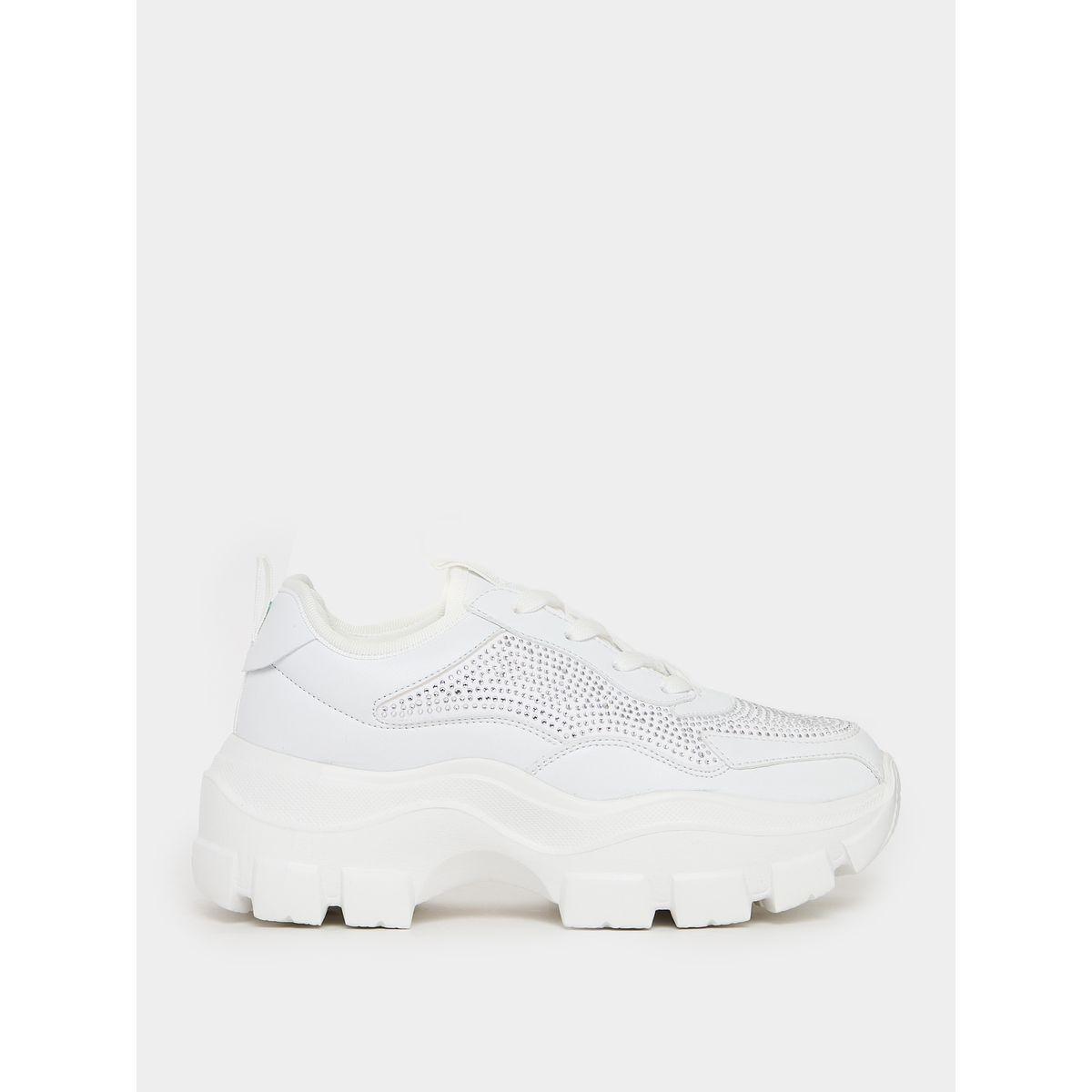 Styli Embellished Design Chunky Sneakers-women-shoes-sneakers-image-1