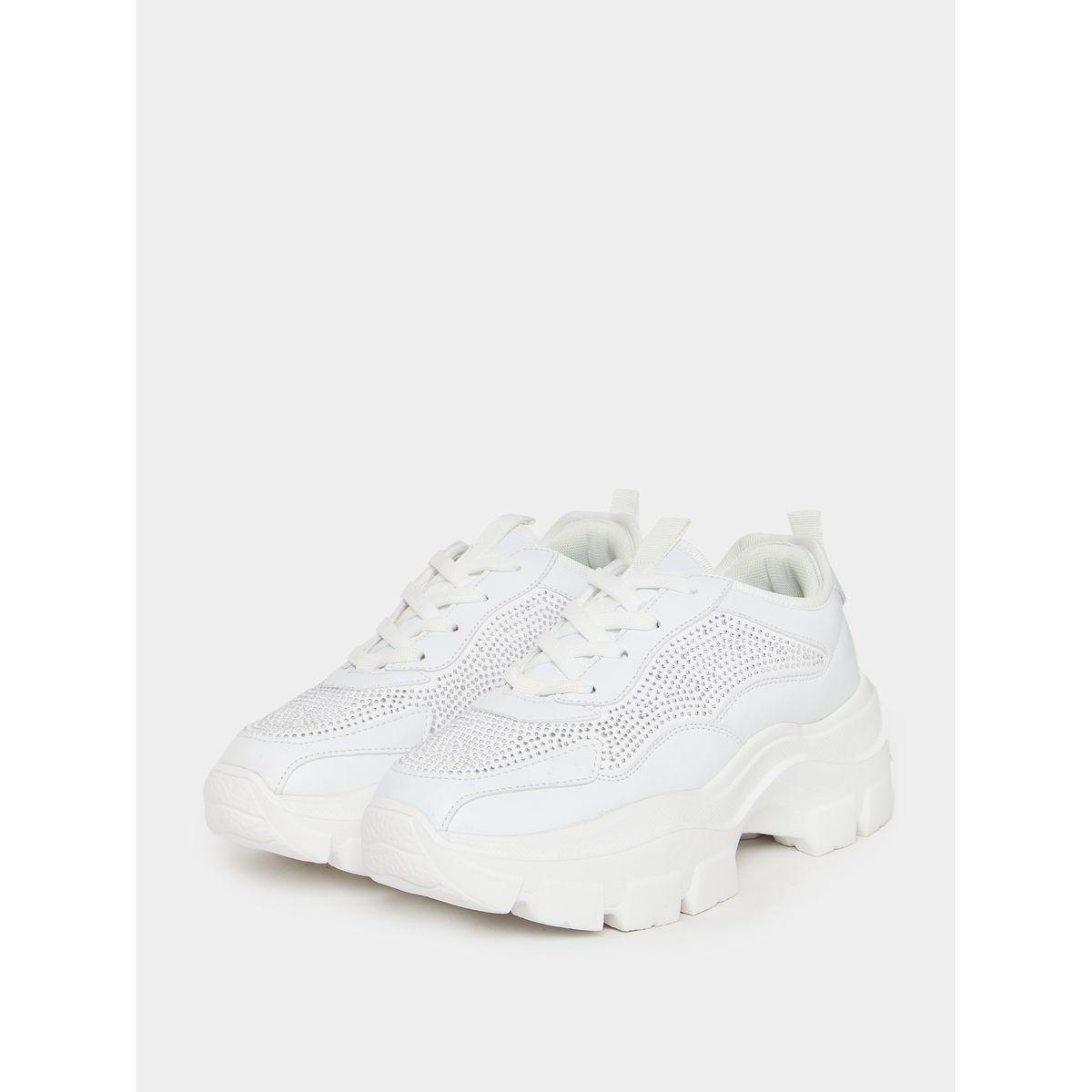 Styli Embellished Design Chunky Sneakers-women-shoes-sneakers-image-2