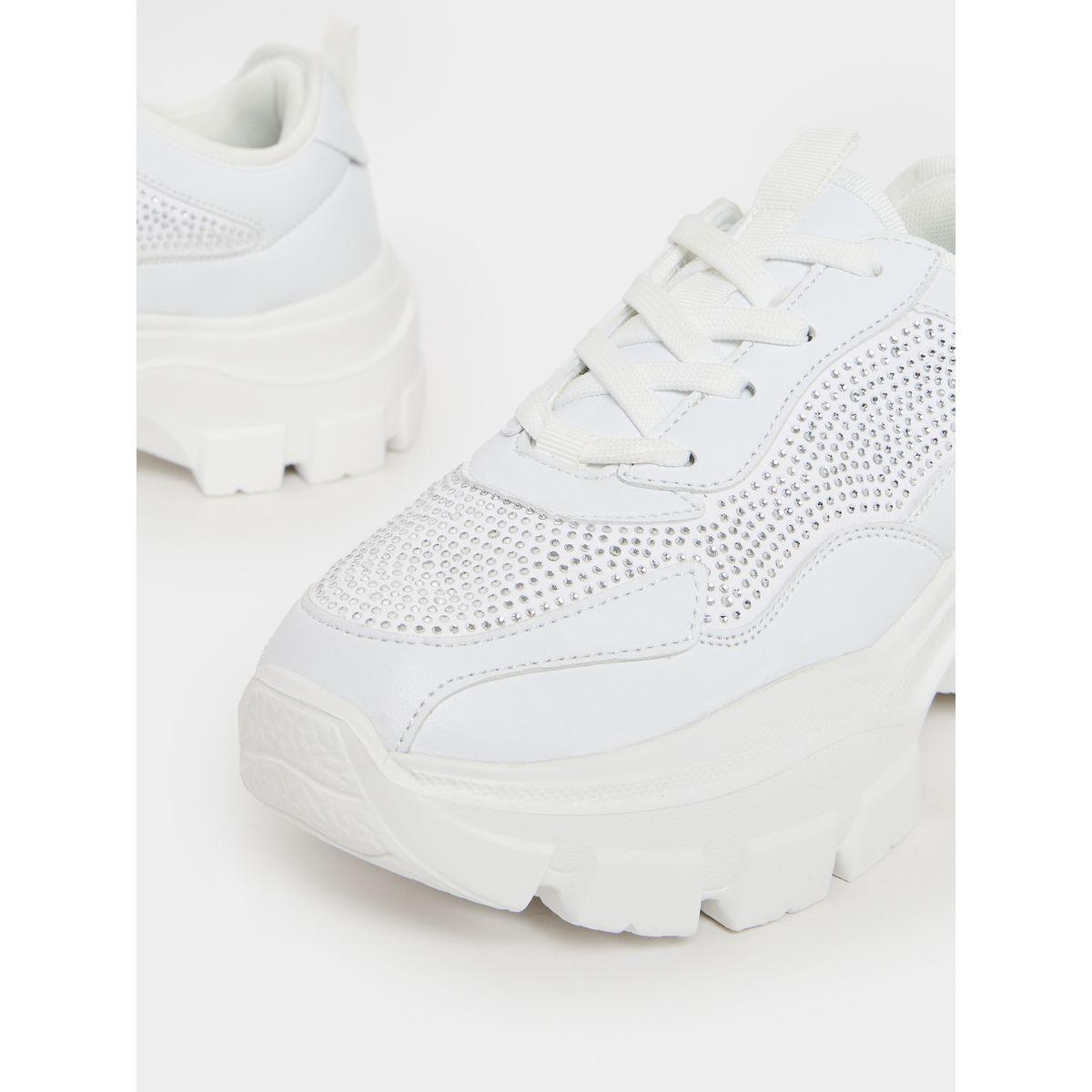 Styli Embellished Design Chunky Sneakers-women-shoes-sneakers-image-3
