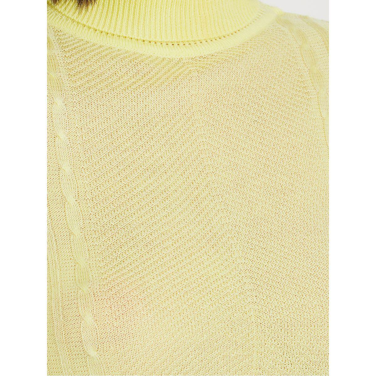 Styli Slim Fit Regular Length Turtle Neck Cable Knit Sweater-women-clothing-cardigansandjumpers-jumpers-image-3