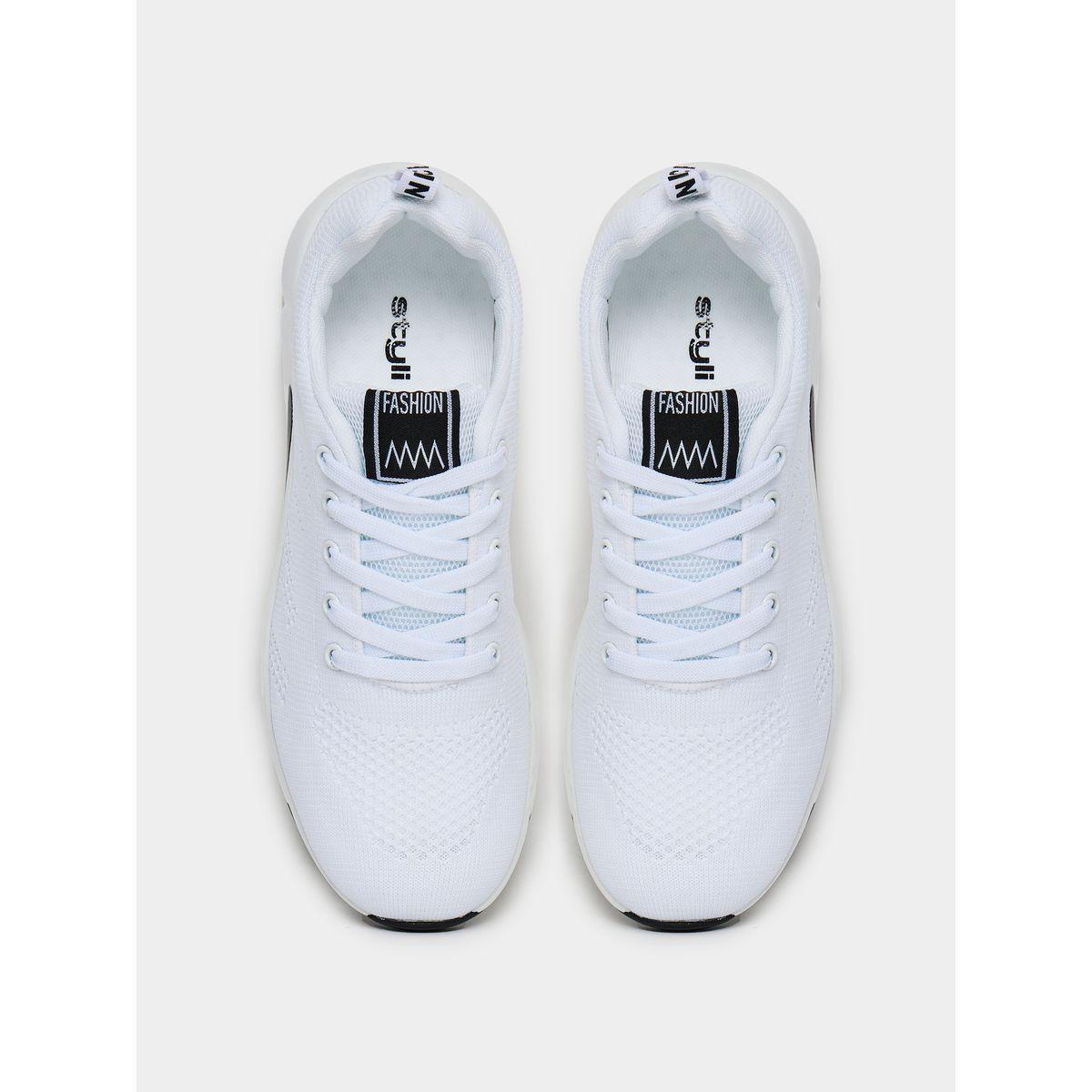 حذاء سنيكرز رياضي بتفاصيل شبكية-women-shoes-sneakers-image-5