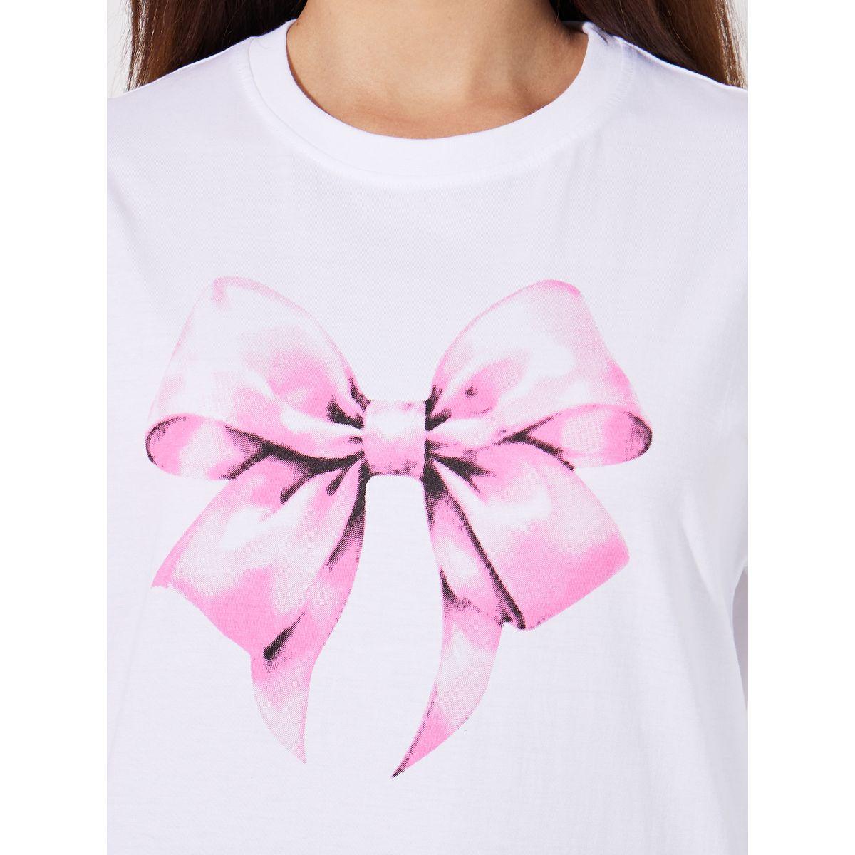 Styli Oversized Bow Graphic Print T-Shirt-women-clothing-tshirts-image-3