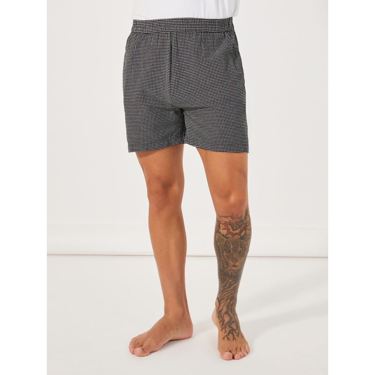 Styli Unwind Pack of 2 - Checked Assorted Woven Boxers-men-clothing-innerwear-underwear-image-6