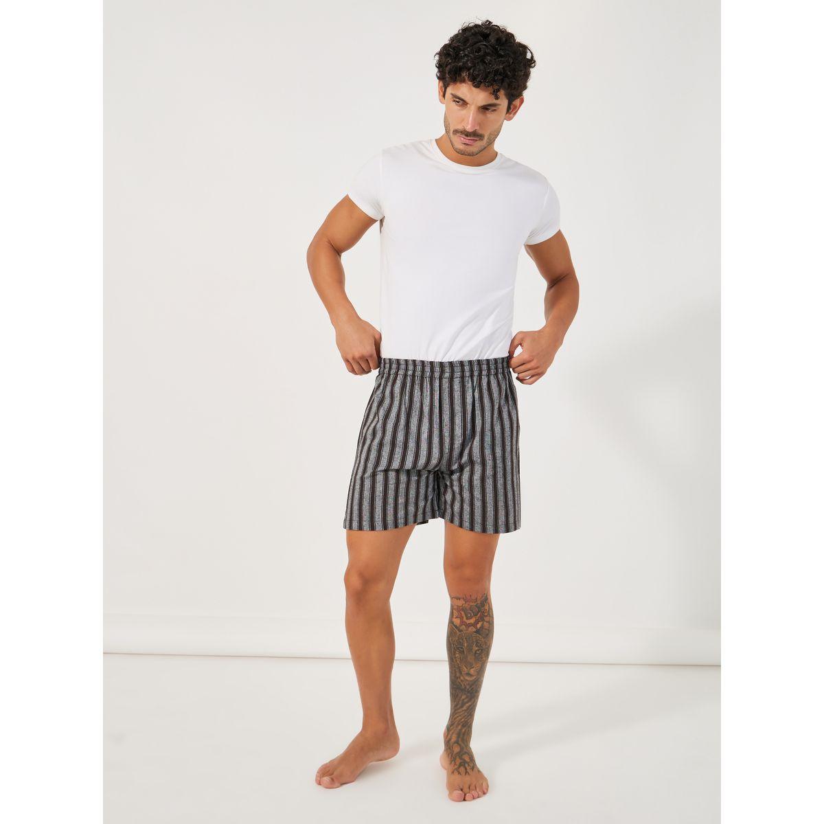 مجموعة من 2 بوكسر منسوج بطبعة مربعات-men-clothing-innerwear-underwear-image-3
