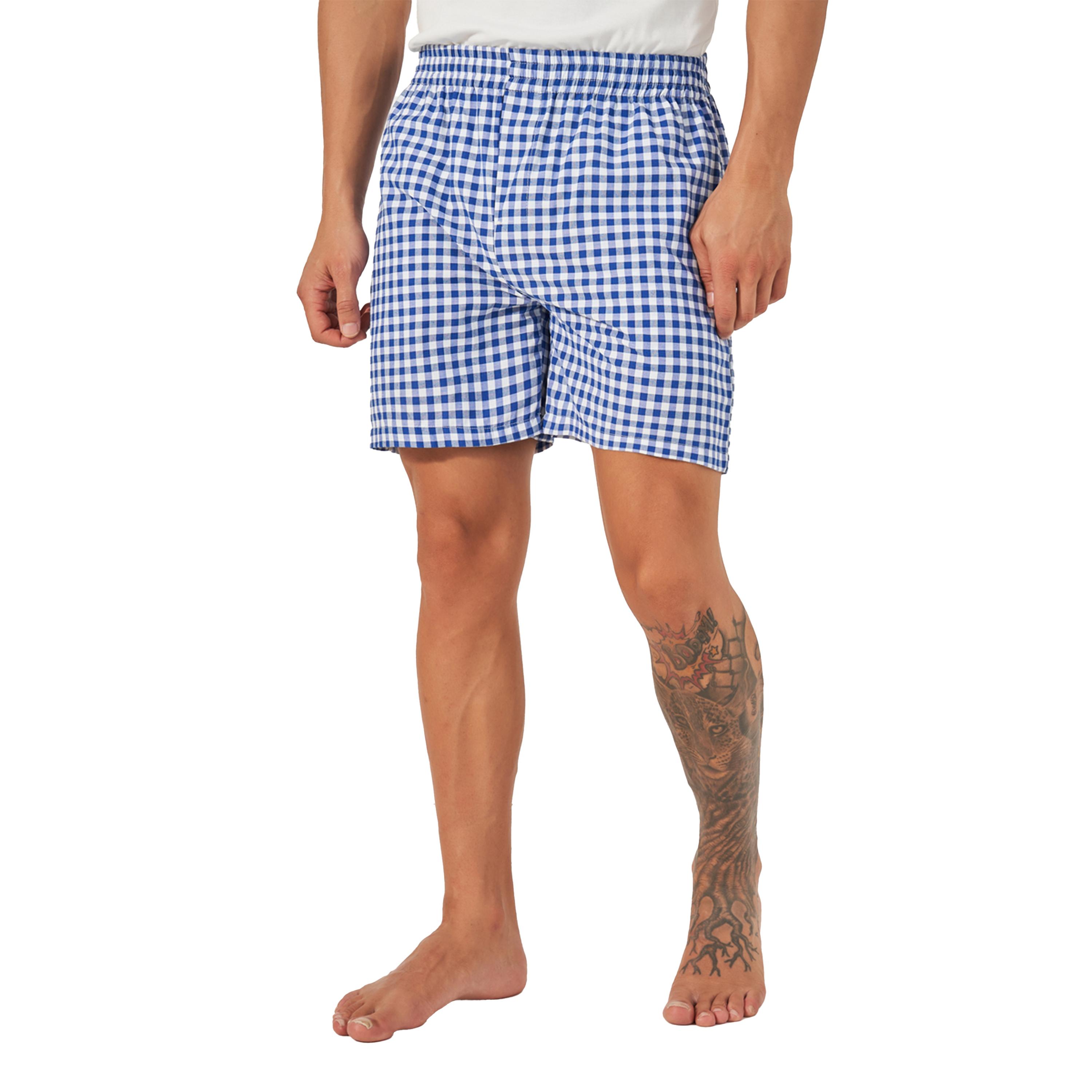 Styli Pack of 2 - Checked Assorted Woven Boxers-men-clothing-innerwear-underwear-image-2