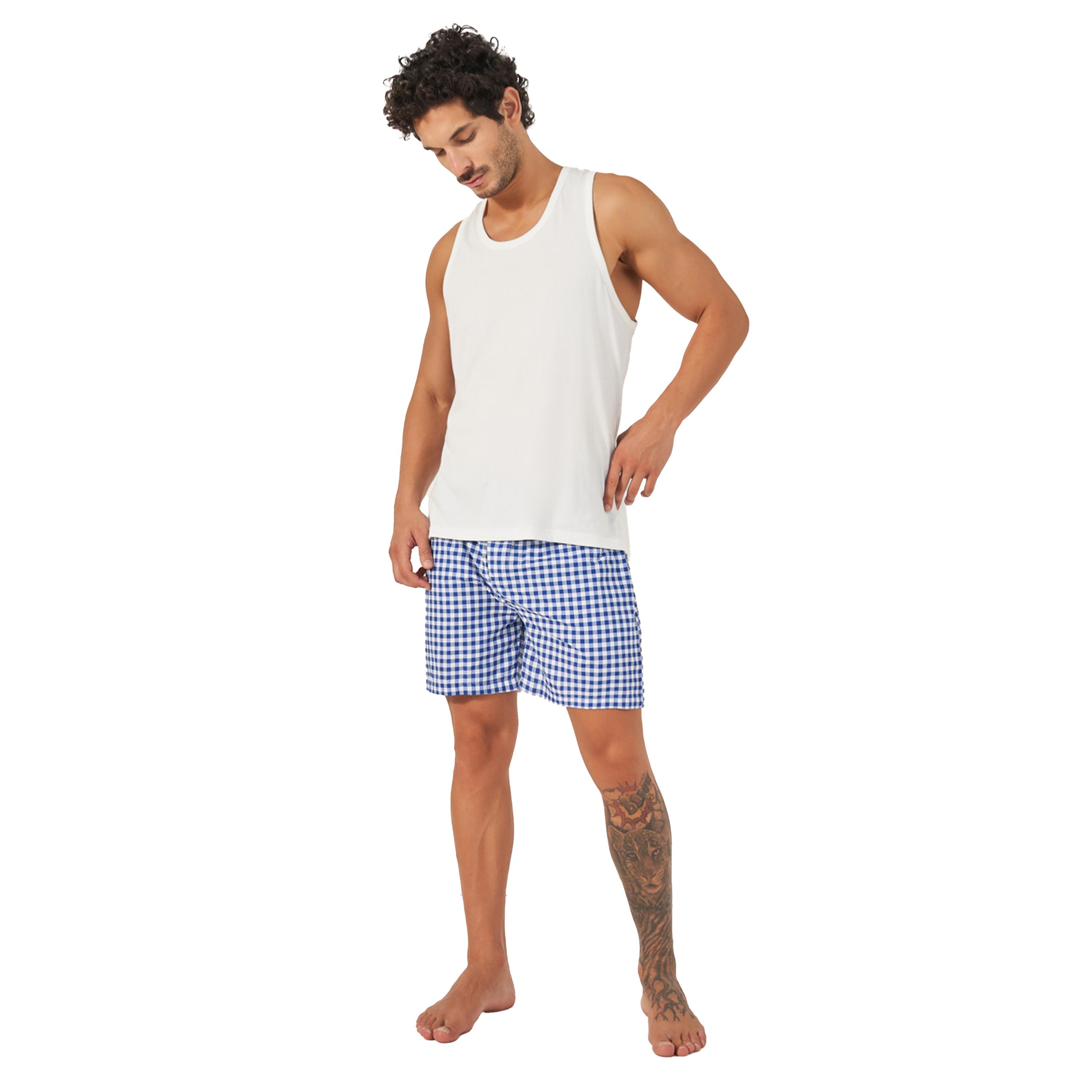 Styli Pack of 2 - Checked Assorted Woven Boxers-men-clothing-innerwear-underwear-image-3