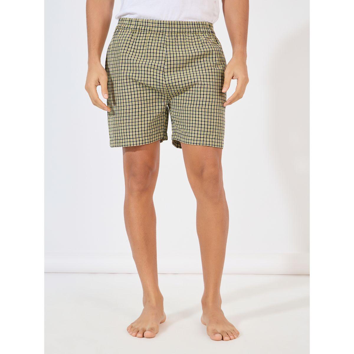 Styli Unwind Pack of 2- Checked Assorted Woven Boxer-men-clothing-innerwear-underwear-image-3