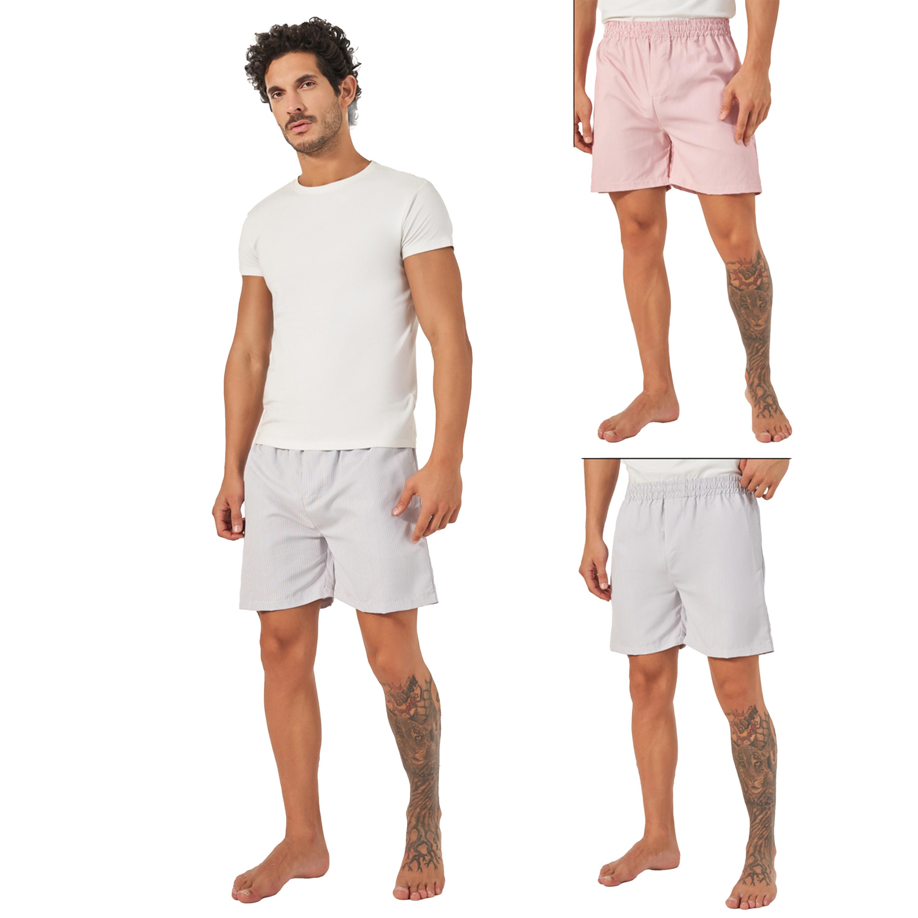Styli Pack of 2 - Striped Assorted Woven Boxers-men-clothing-innerwear-underwear-image-1