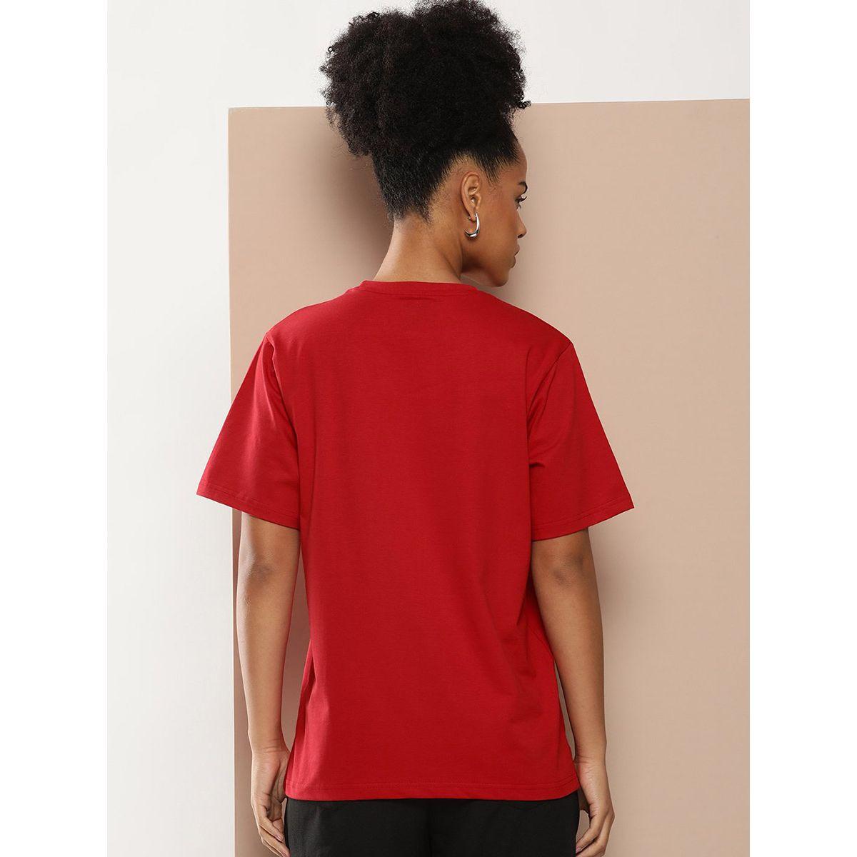 Difference of Opinion X Styli  Oversized Sorry Not Sorry Slogan Print T-Shirt-women-clothing-tshirts-image-4