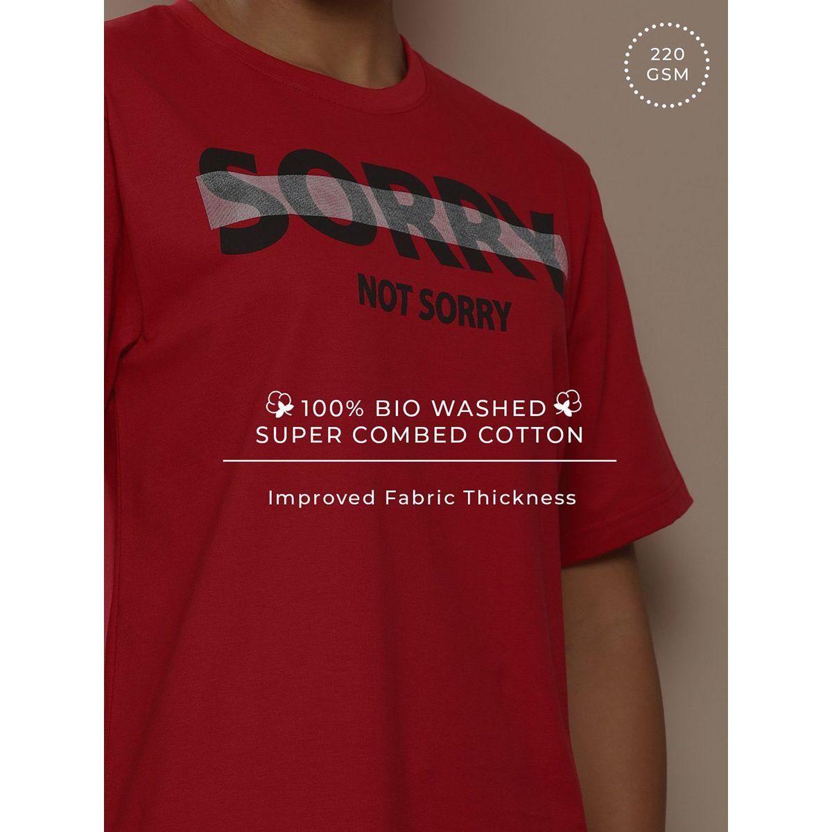 تيشيرت فضفاض مطبع بطبعة كتابة ديفيرنس أوف أوبينيون × ستايلي-women-clothing-tshirts-image-6